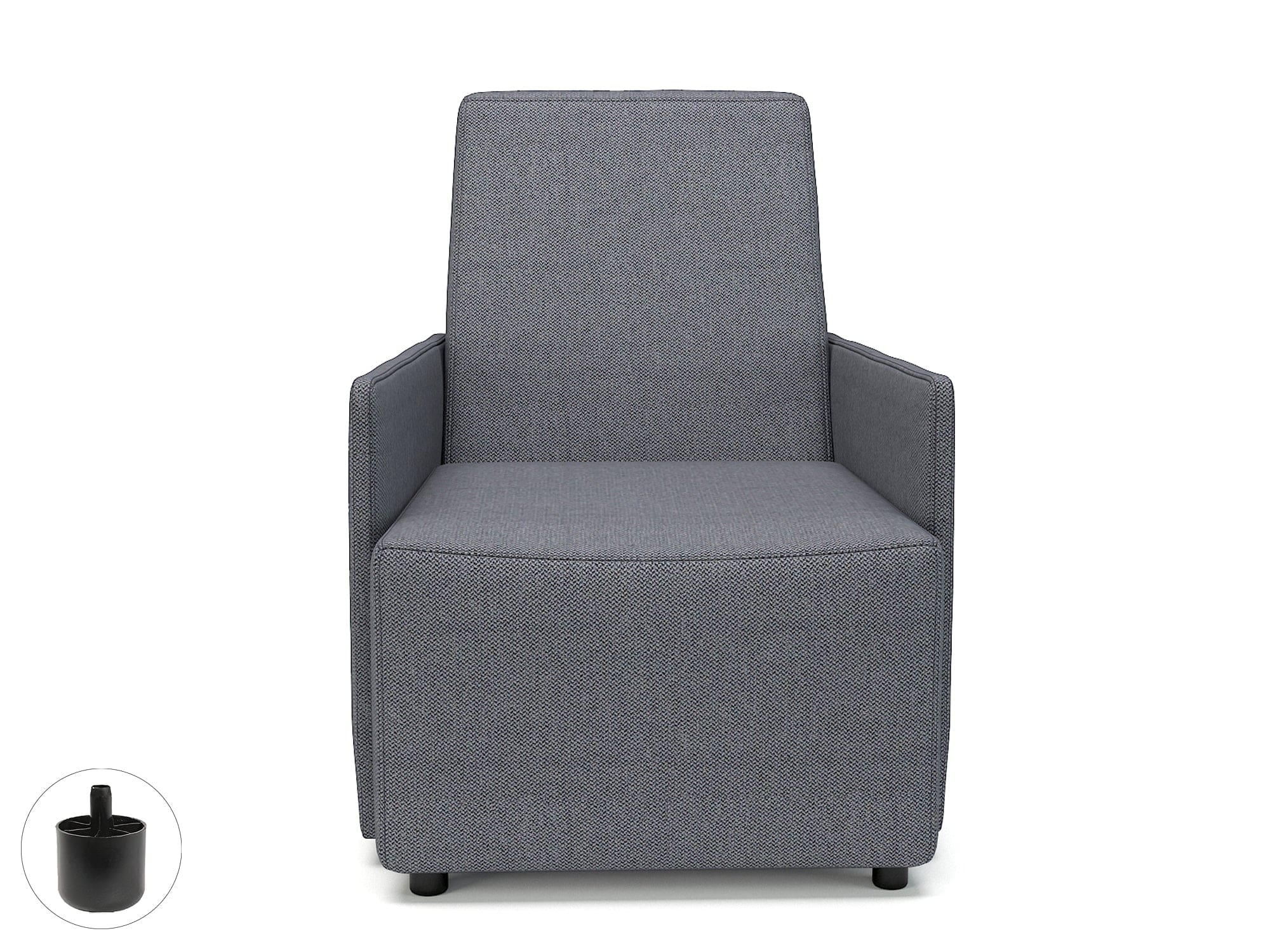 Pella 69cm Wide Armchair in Camira Era Fabric - Image 20