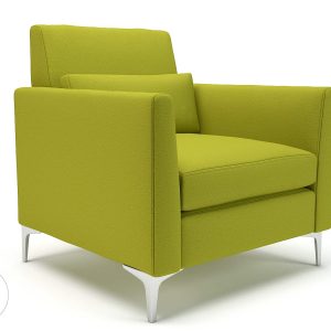 Roselle 90cm Wide Armchair in Warwick Dolly Fabric