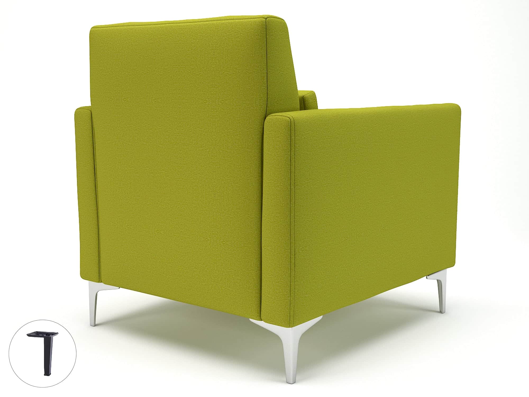 Roselle 90cm Wide Armchair in Warwick Dolly Fabric - Image 6