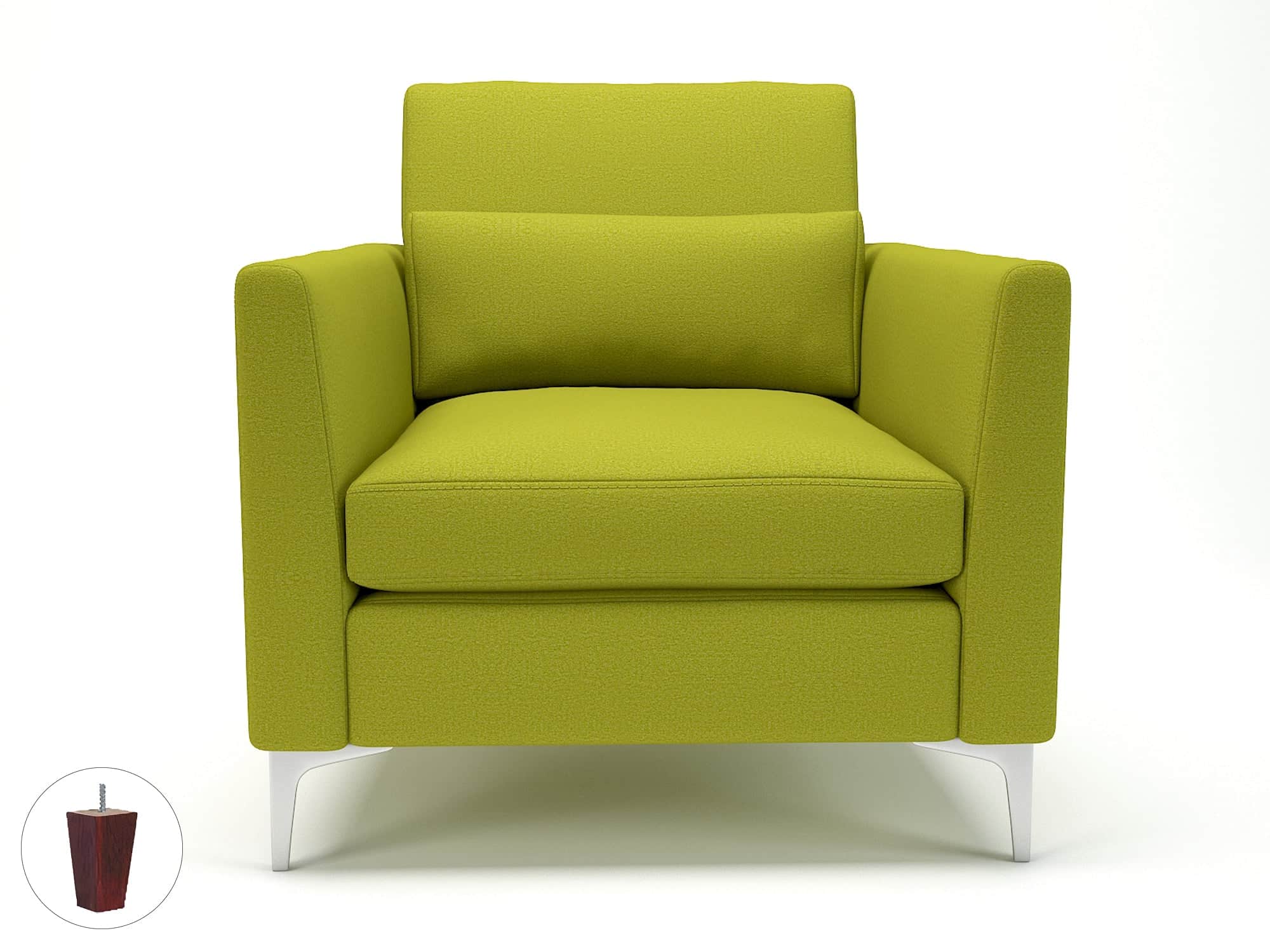 Roselle 90cm Wide Armchair in Warwick Dolly Fabric - Image 8