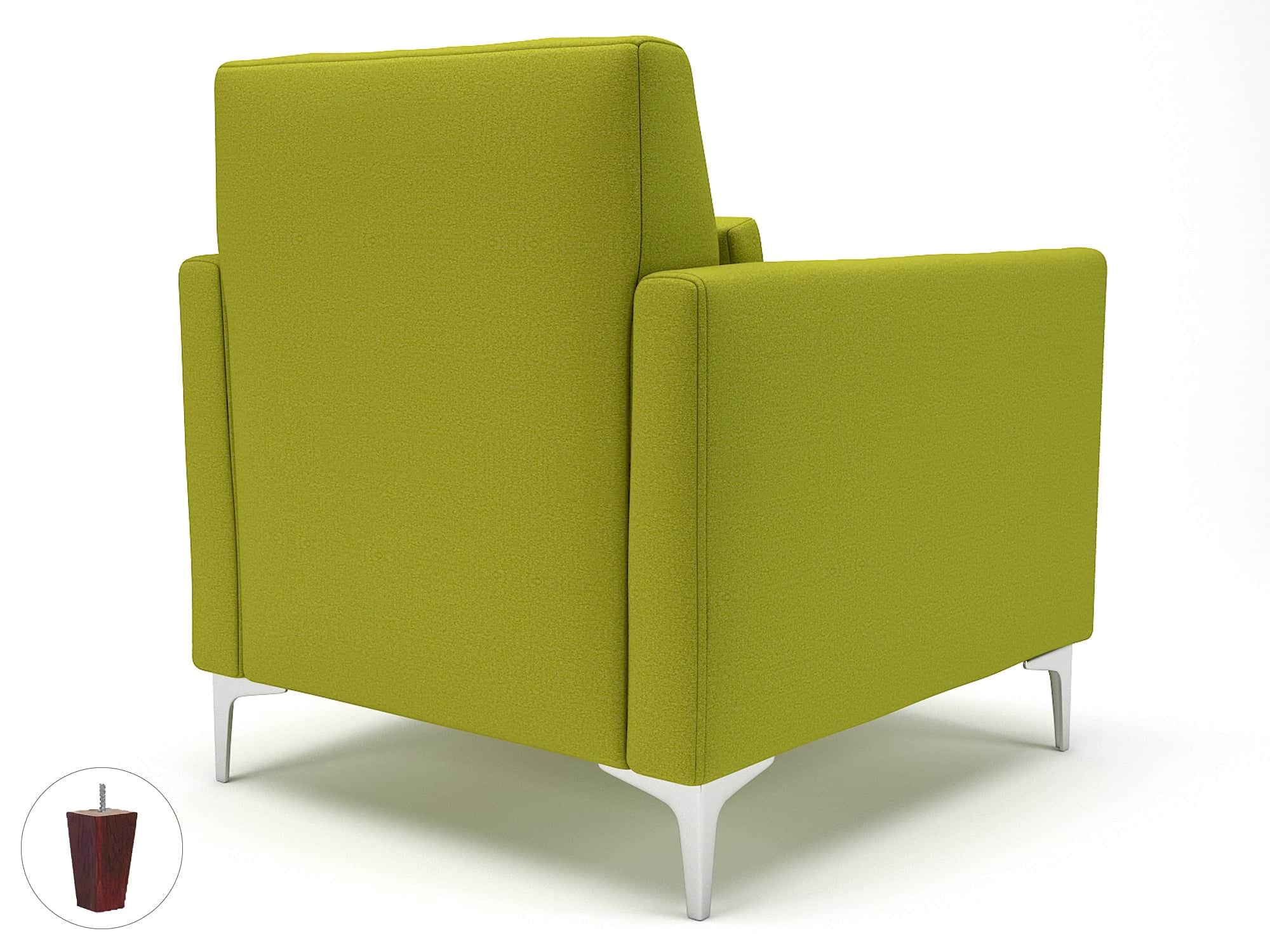 Roselle 90cm Wide Armchair in Warwick Dolly Fabric - Image 9