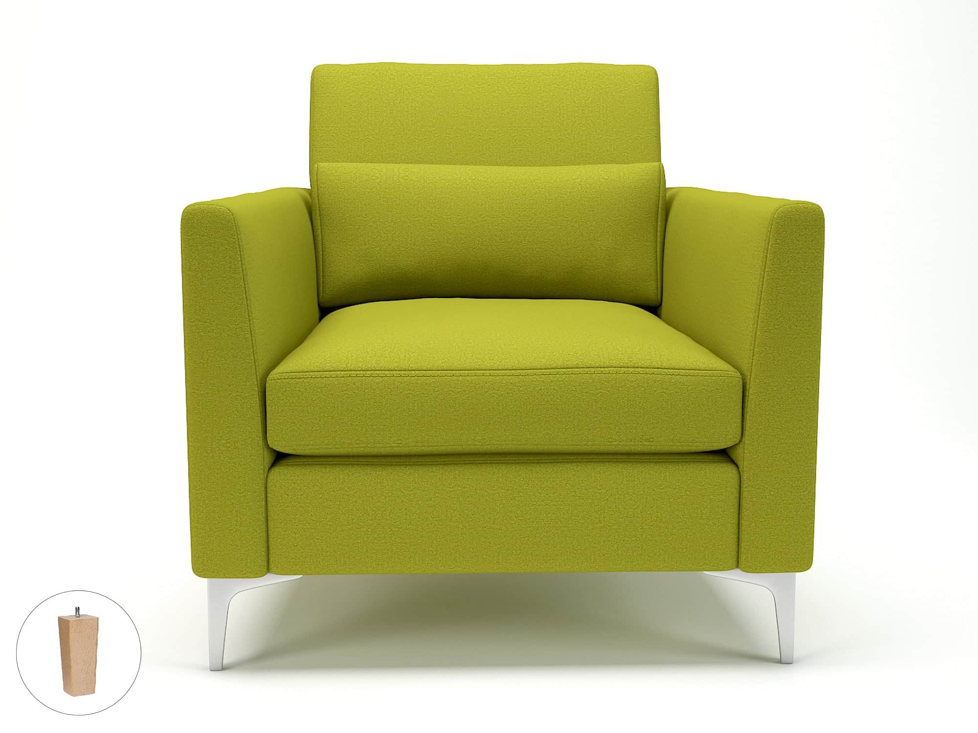 Roselle 90cm Wide Armchair in Warwick Dolly Fabric - Image 11