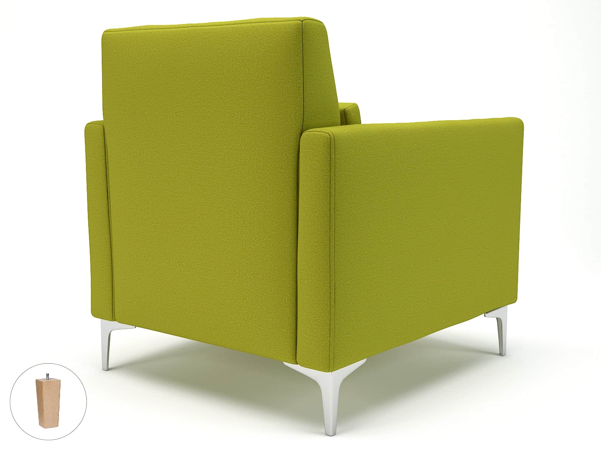 Roselle 90cm Wide Armchair in Warwick Dolly Fabric - Image 12