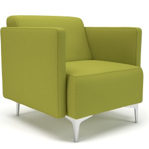 Napa Slim Arm 75cm Wide Armchair in Warwick Dolly Fabric