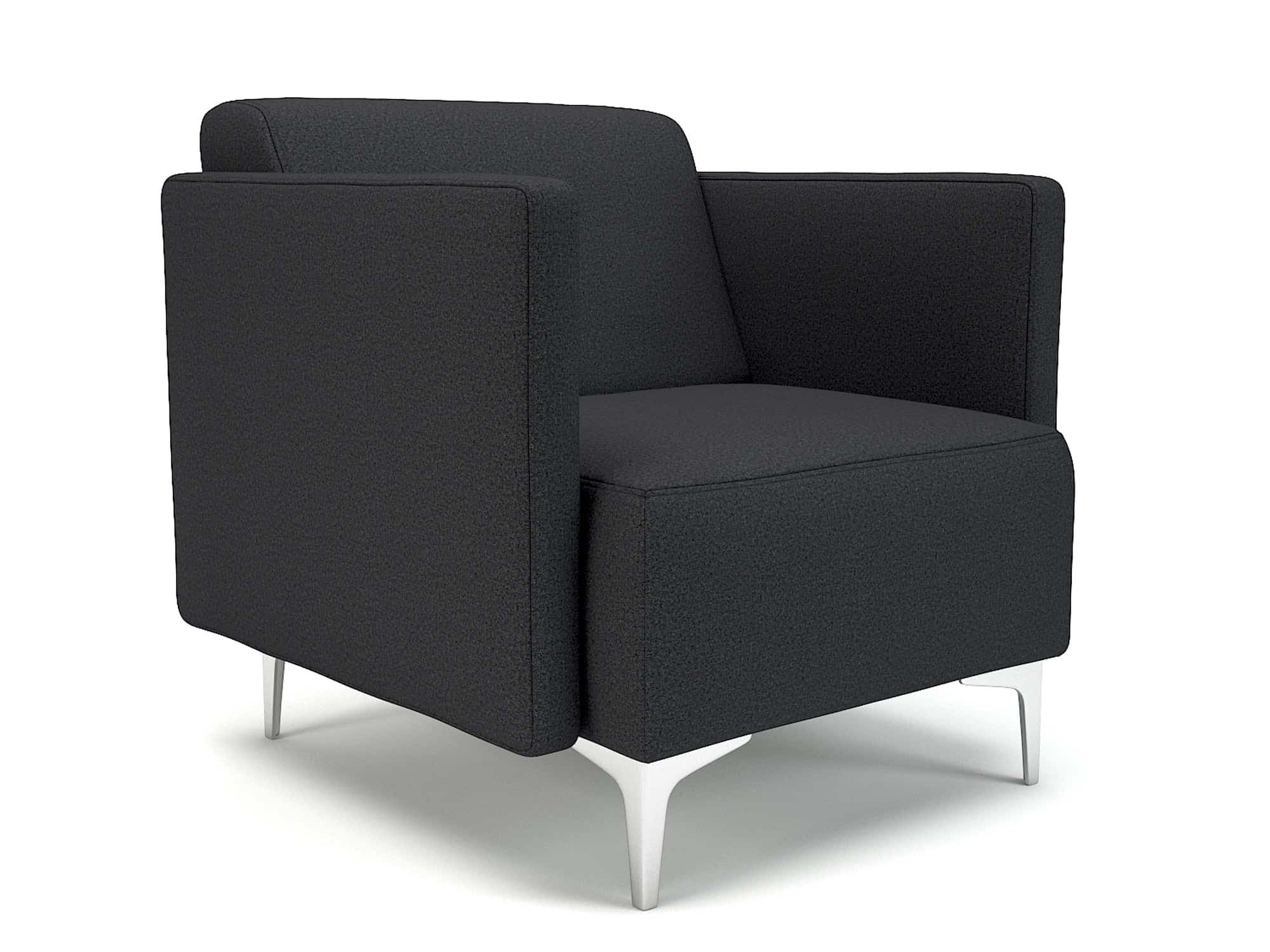 Napa Slim Arm 75cm Wide Armchair in Warwick Dolly Fabric - Image 13