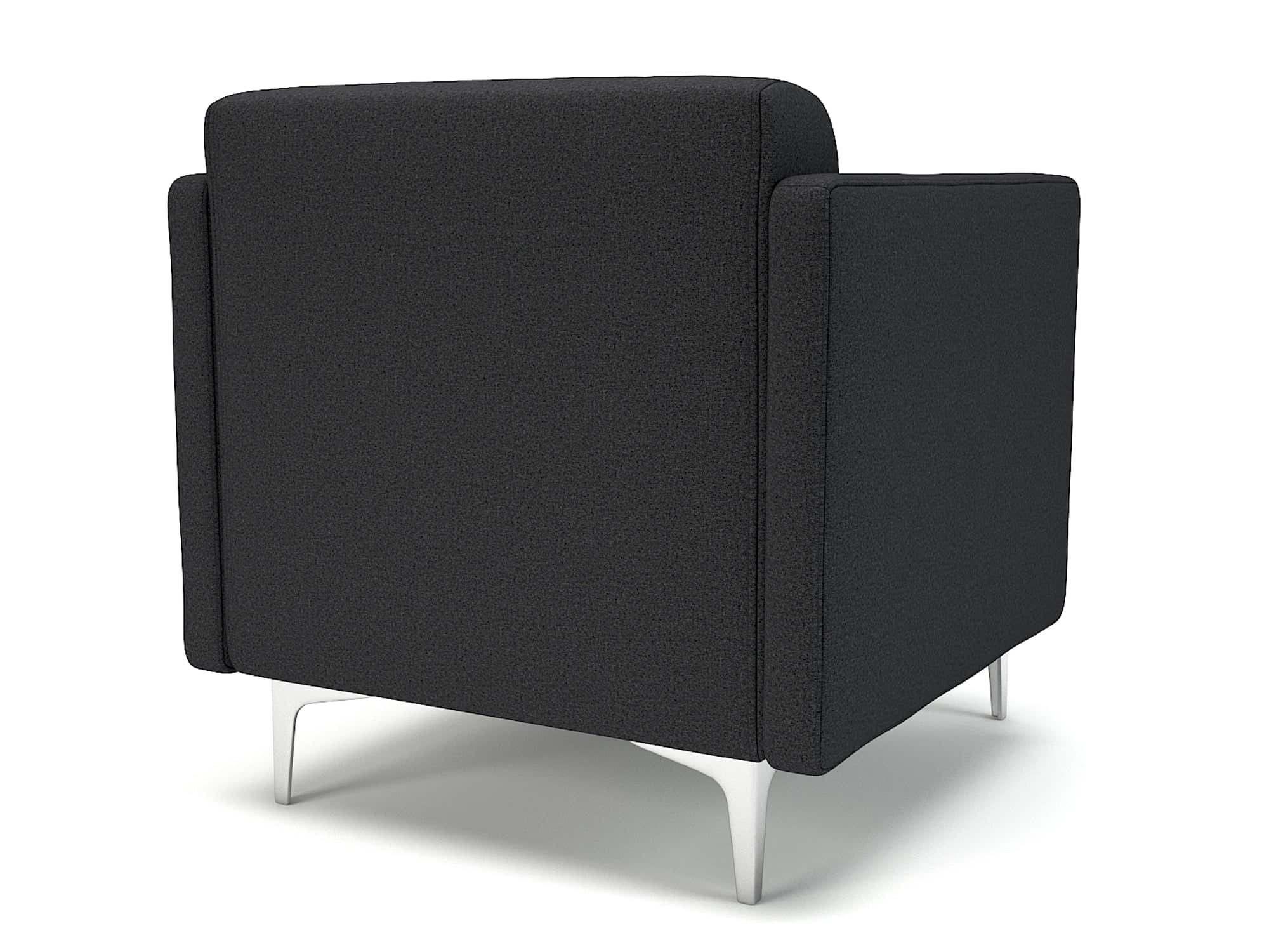 Napa Slim Arm 75cm Wide Armchair in Warwick Dolly Fabric - Image 15