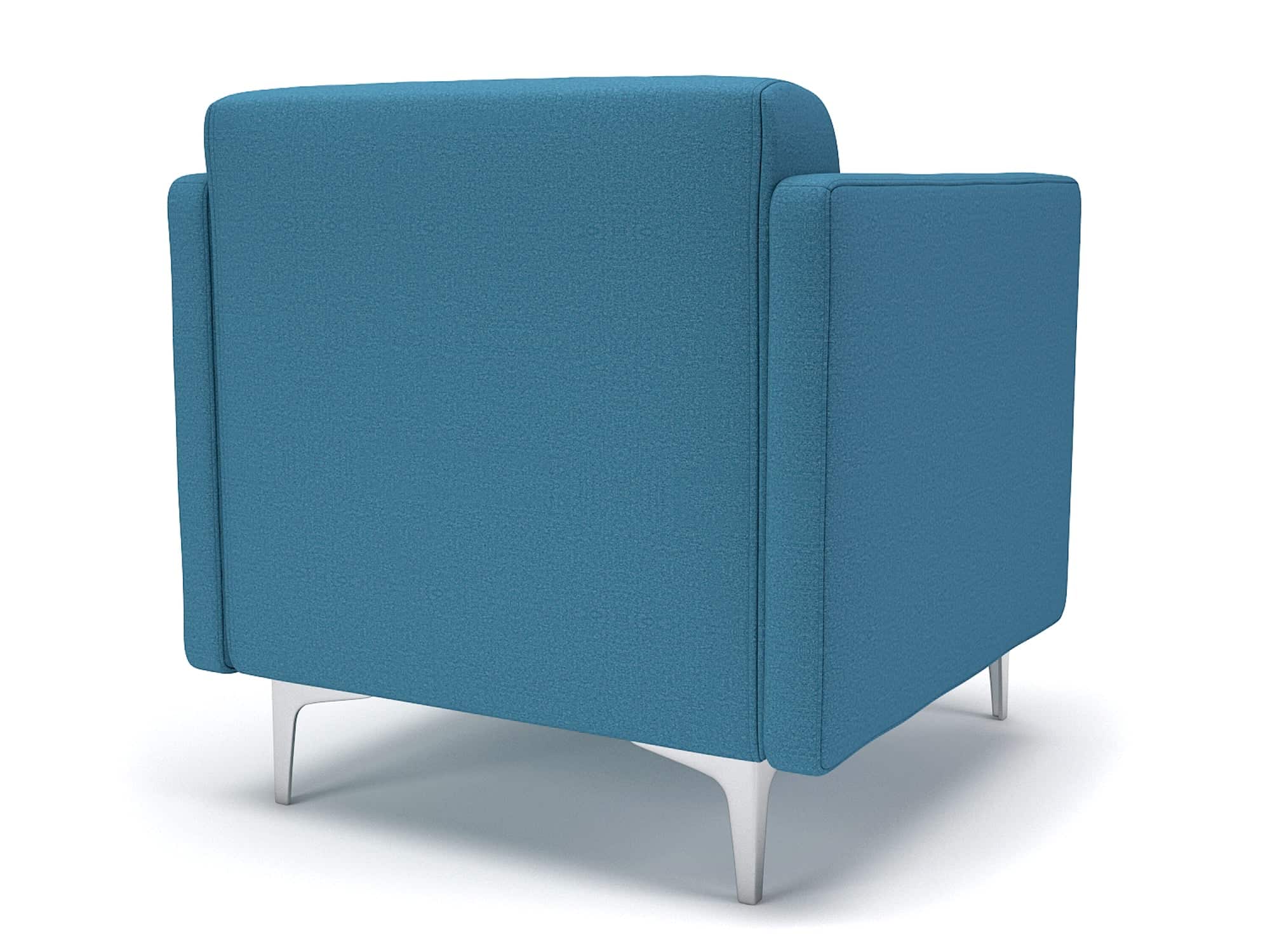 Napa Slim Arm 75cm Wide Armchair in Warwick Dolly Fabric - Image 27