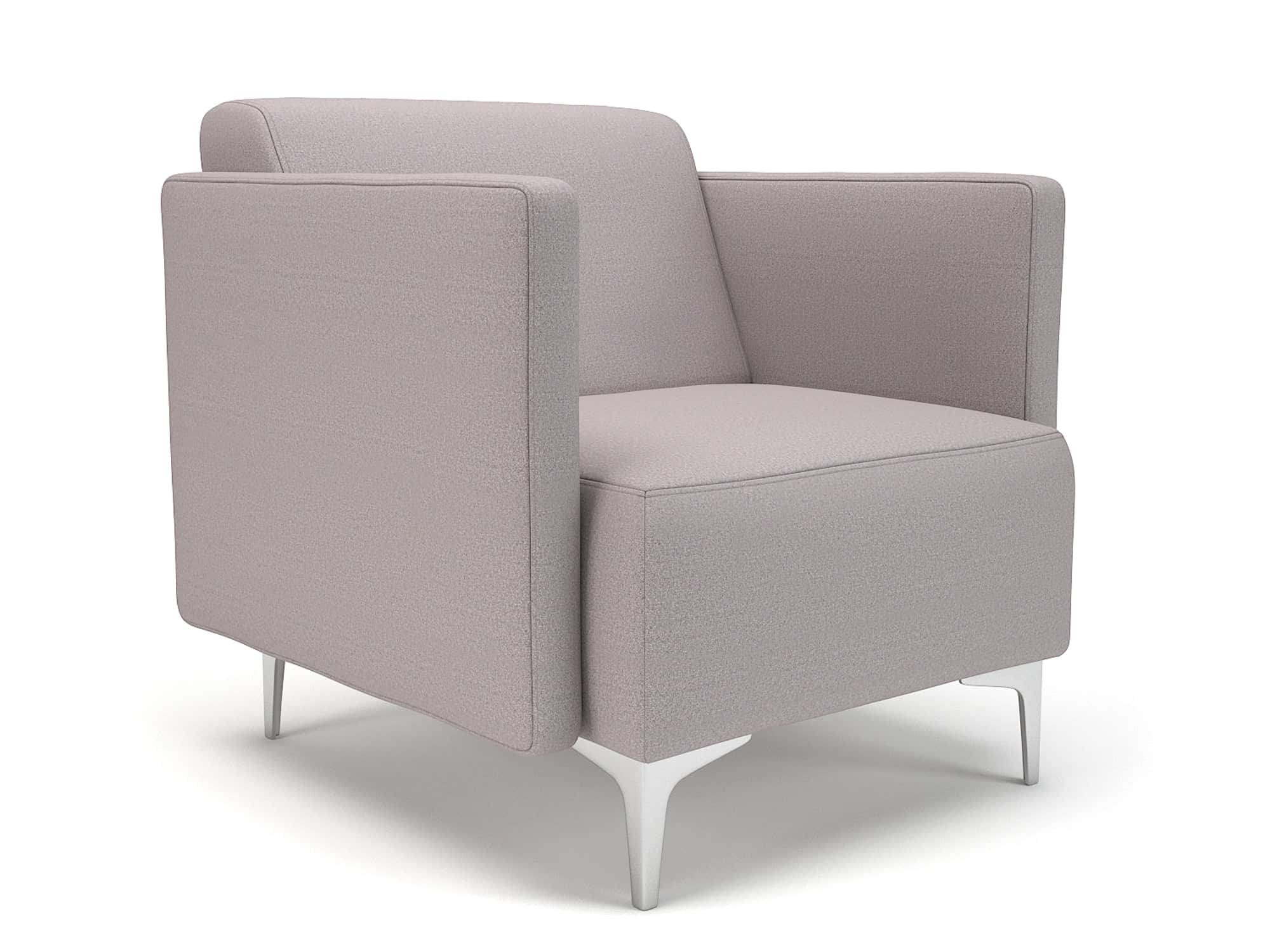 Napa Slim Arm 75cm Wide Armchair in Warwick Dolly Fabric - Image 37