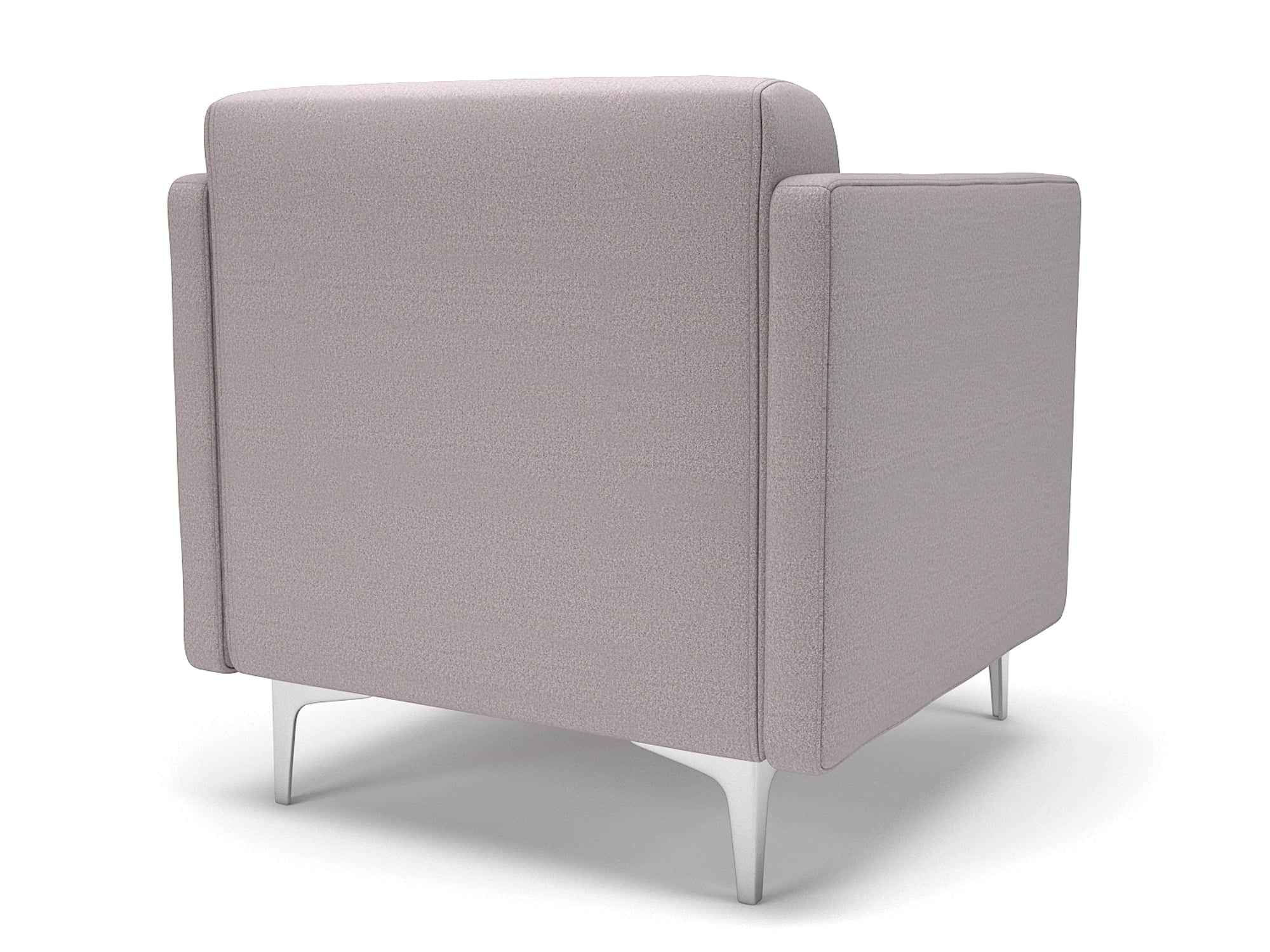 Napa Slim Arm 75cm Wide Armchair in Warwick Dolly Fabric - Image 39