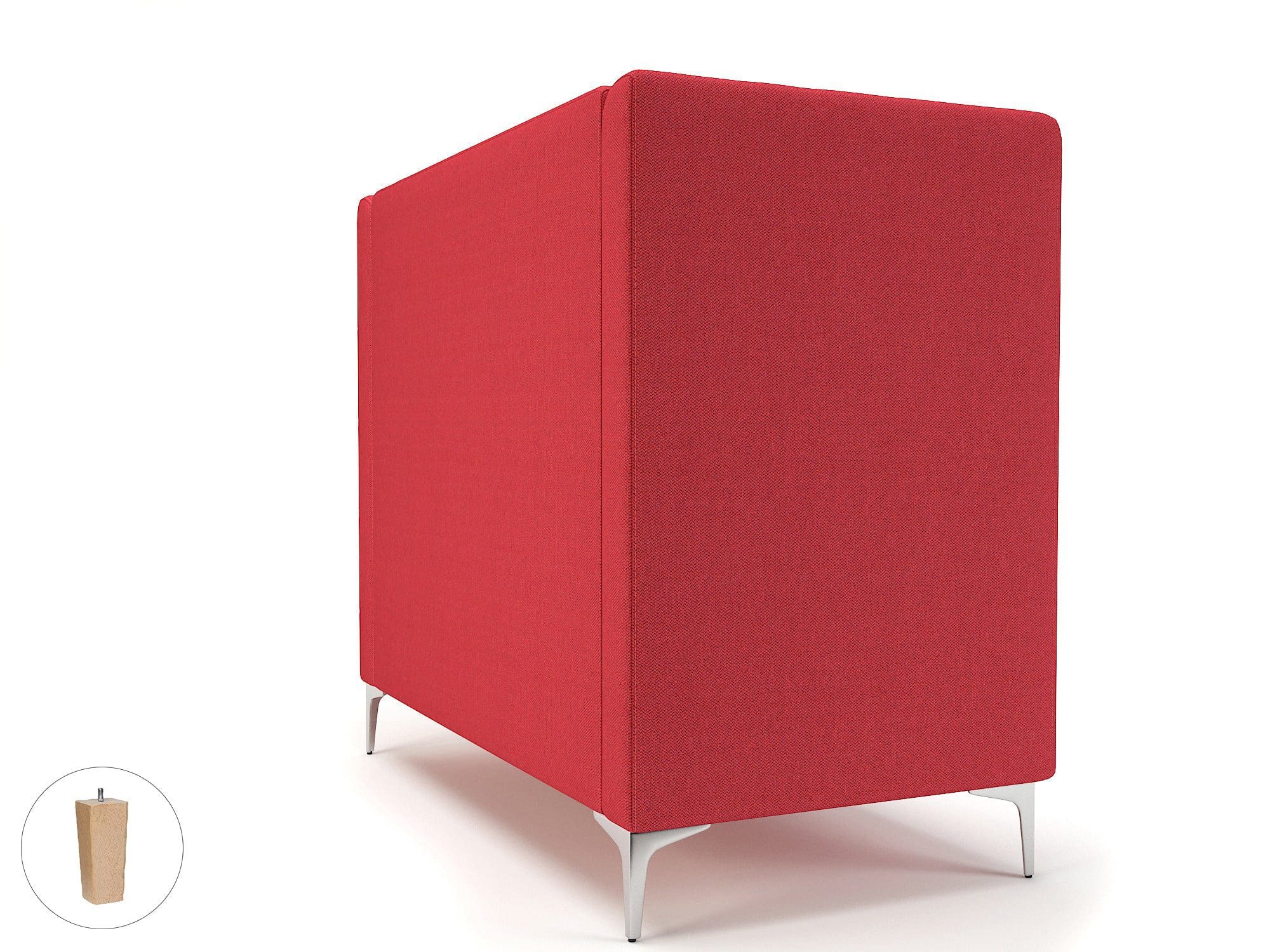 Altus 128cm Wide Privacy Booth in Camira Era Fabric - Image 12