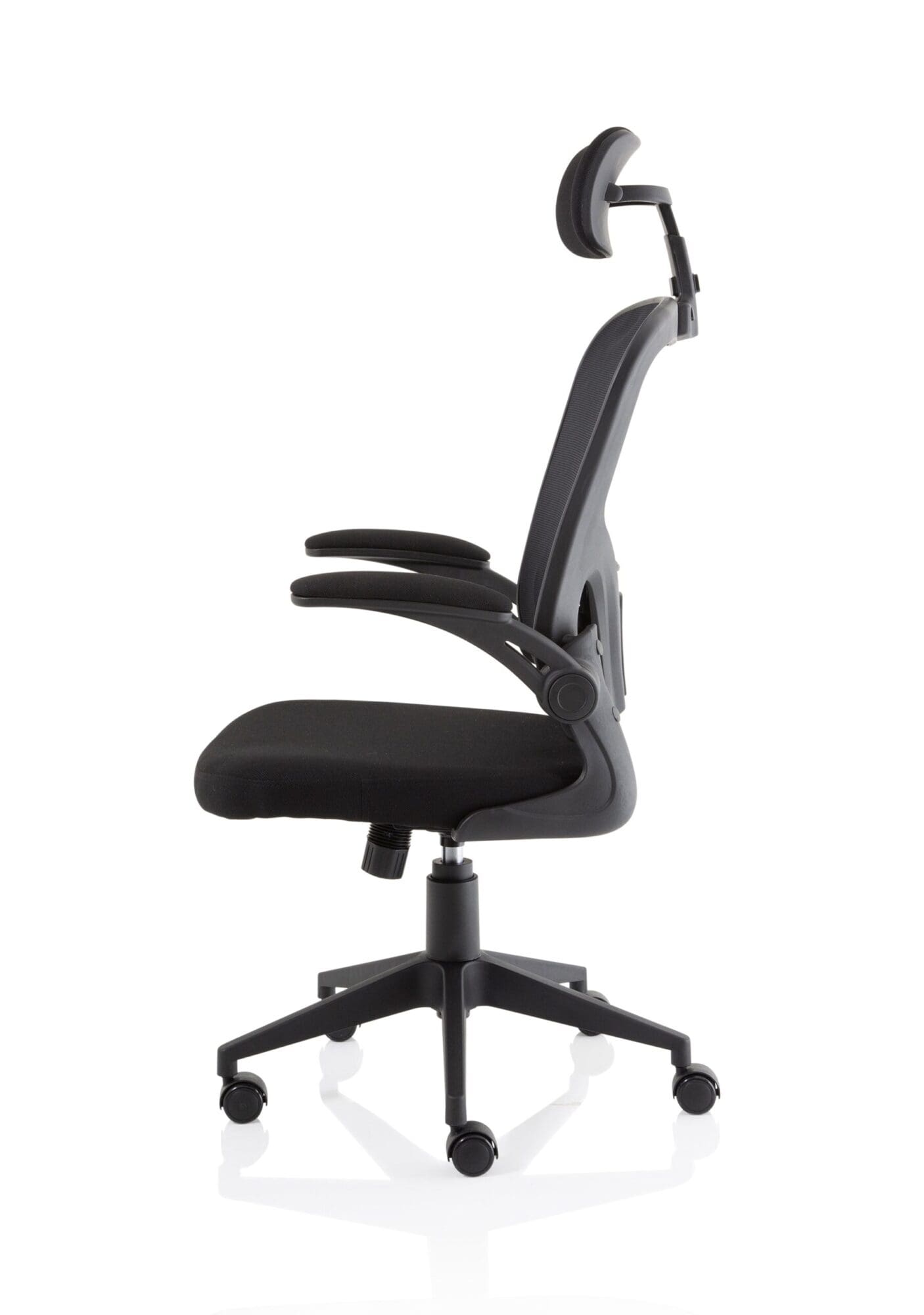 Ace Executive Mesh Chair With Folding Arms - Image 4