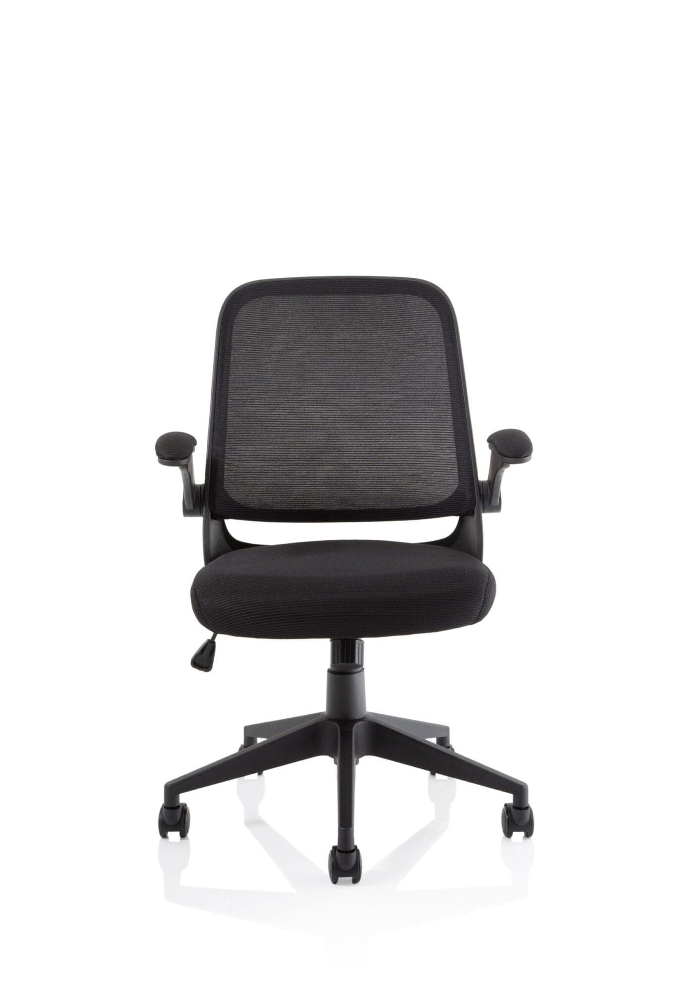 Crew Task Operator Mesh Chair With Folding Arms - Image 2