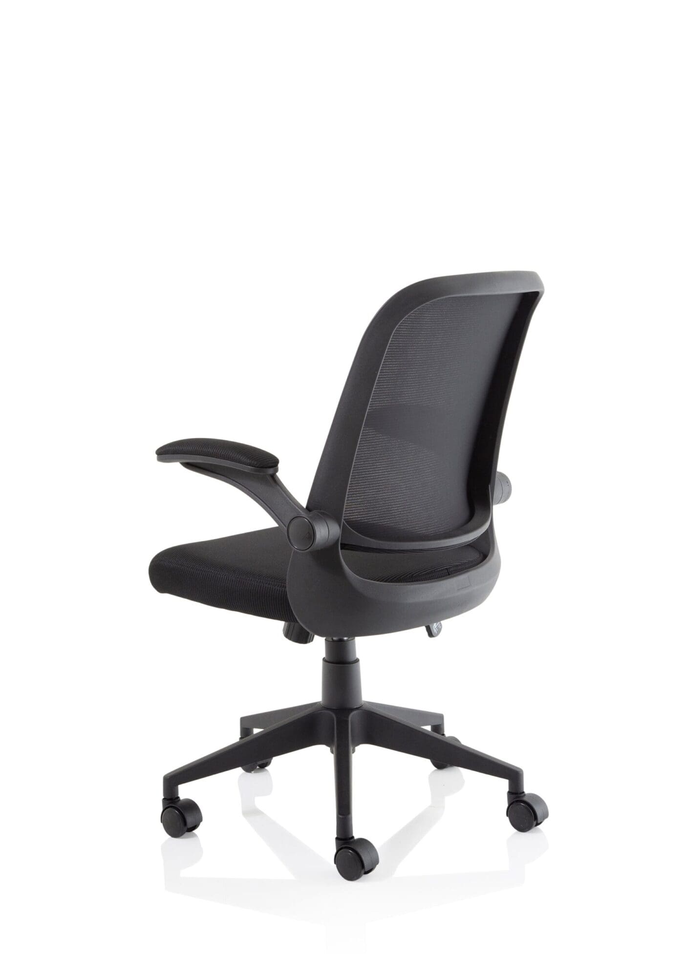 Crew Task Operator Mesh Chair With Folding Arms - Image 5