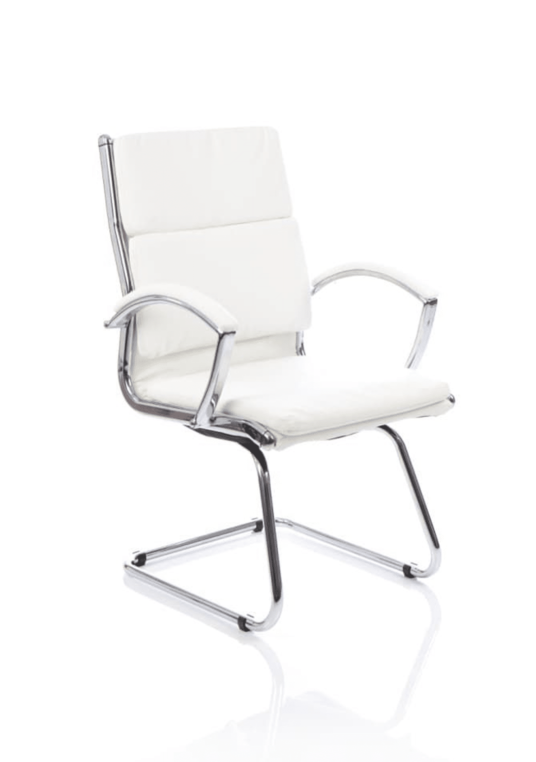 Classic Medium Back Cantilever Visitor Chair with Arms - Image 5