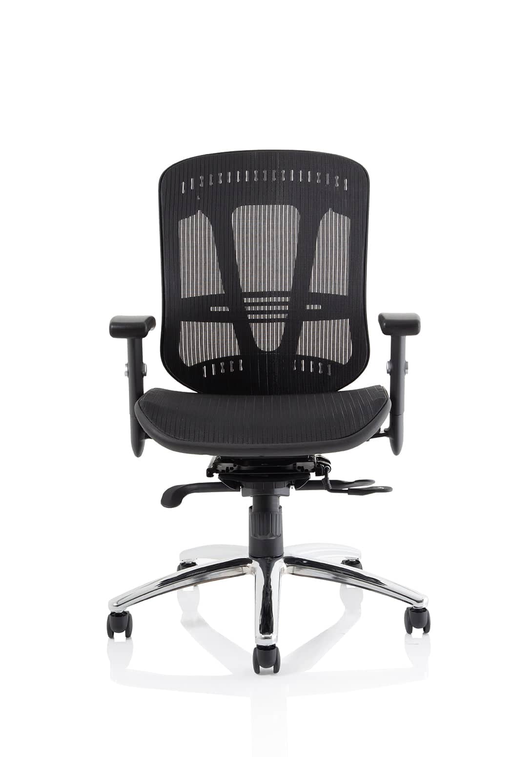 Mirage II Mesh Back Task Operator Office Chair with Height Adjustable Arms - Image 11
