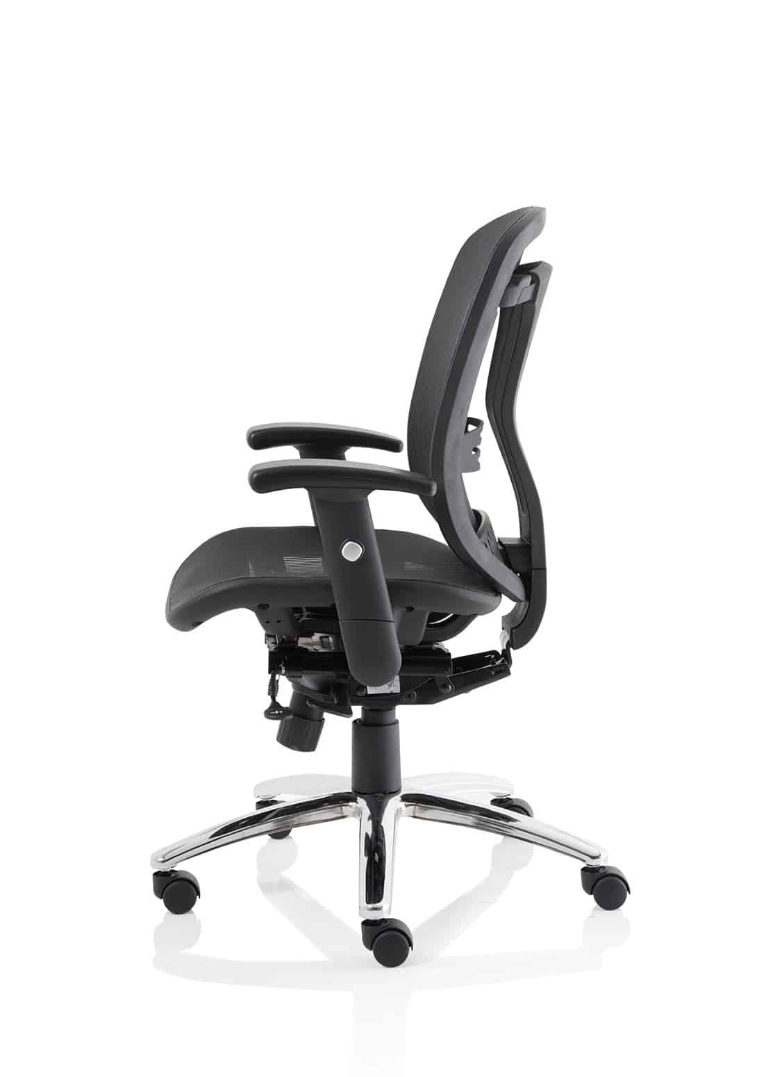 Mirage II Mesh Back Task Operator Office Chair with Height Adjustable Arms - Image 13