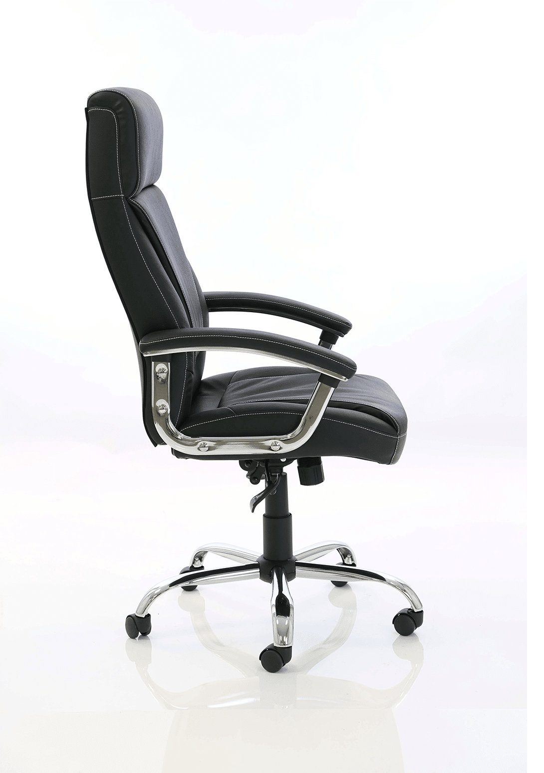 Penza High Back Executive Leather Office Chair with Arms - Image 5