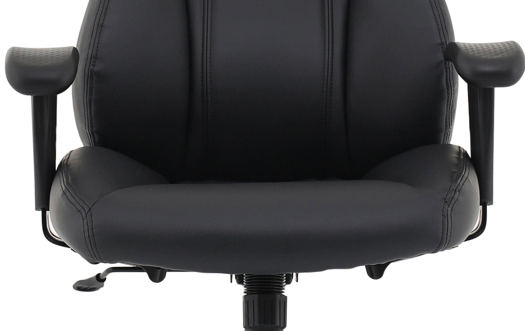 Winsor Medium Back Executive Black Leather Office Chair with Arms - Image 32