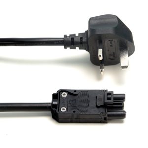Impulse Mains Lead UK Plug to 3 Pole Connector
