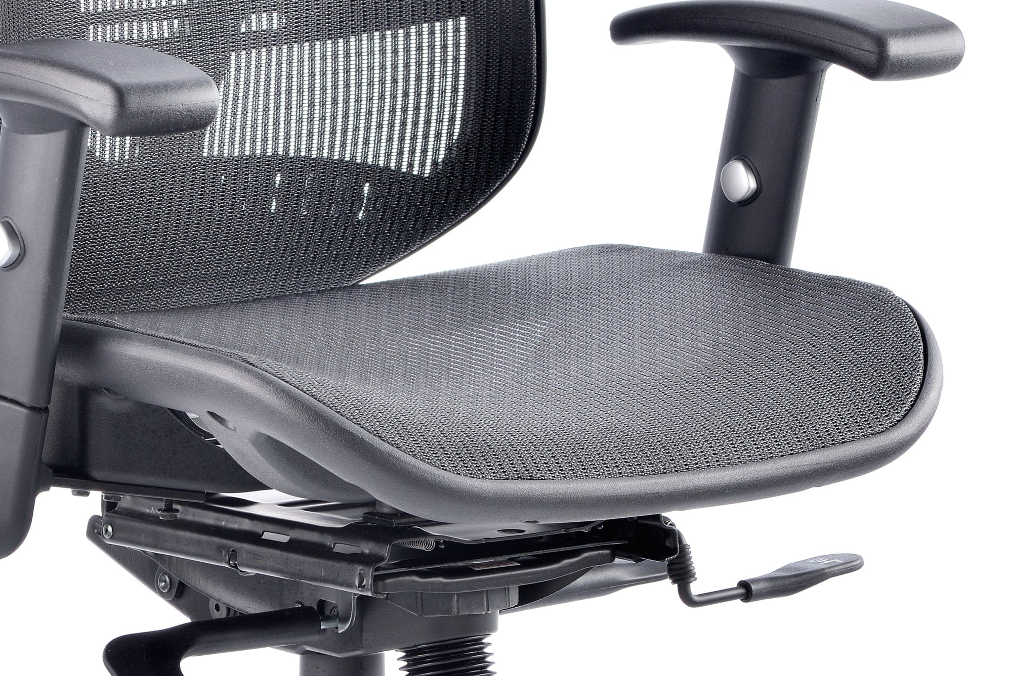 Mirage II Mesh Back Task Operator Office Chair with Height Adjustable Arms - Image 9
