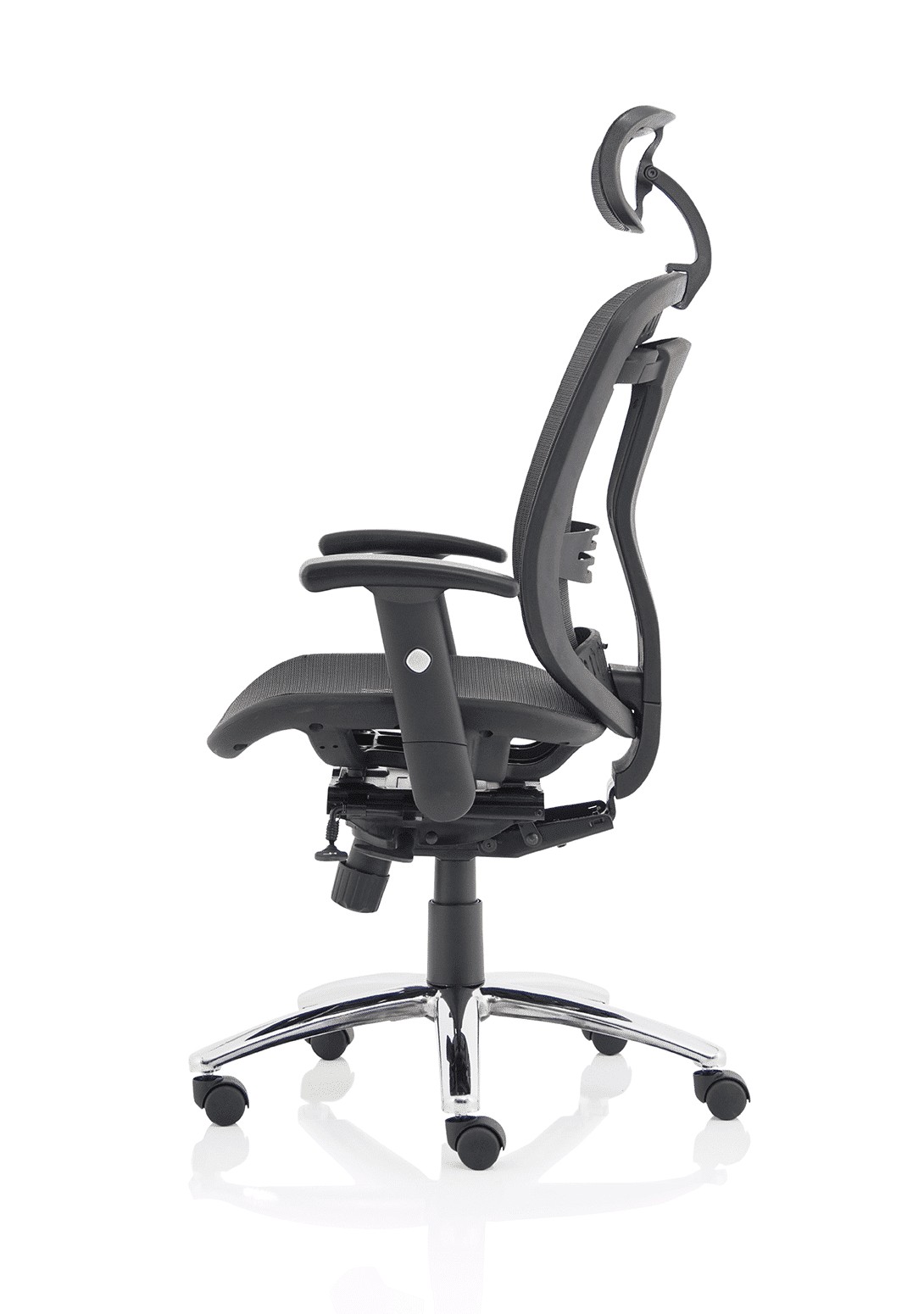 Mirage II Mesh Back Task Operator Office Chair with Height Adjustable Arms - Image 4