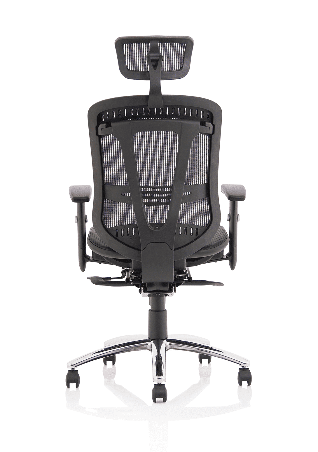 Mirage II Mesh Back Task Operator Office Chair with Height Adjustable Arms - Image 6