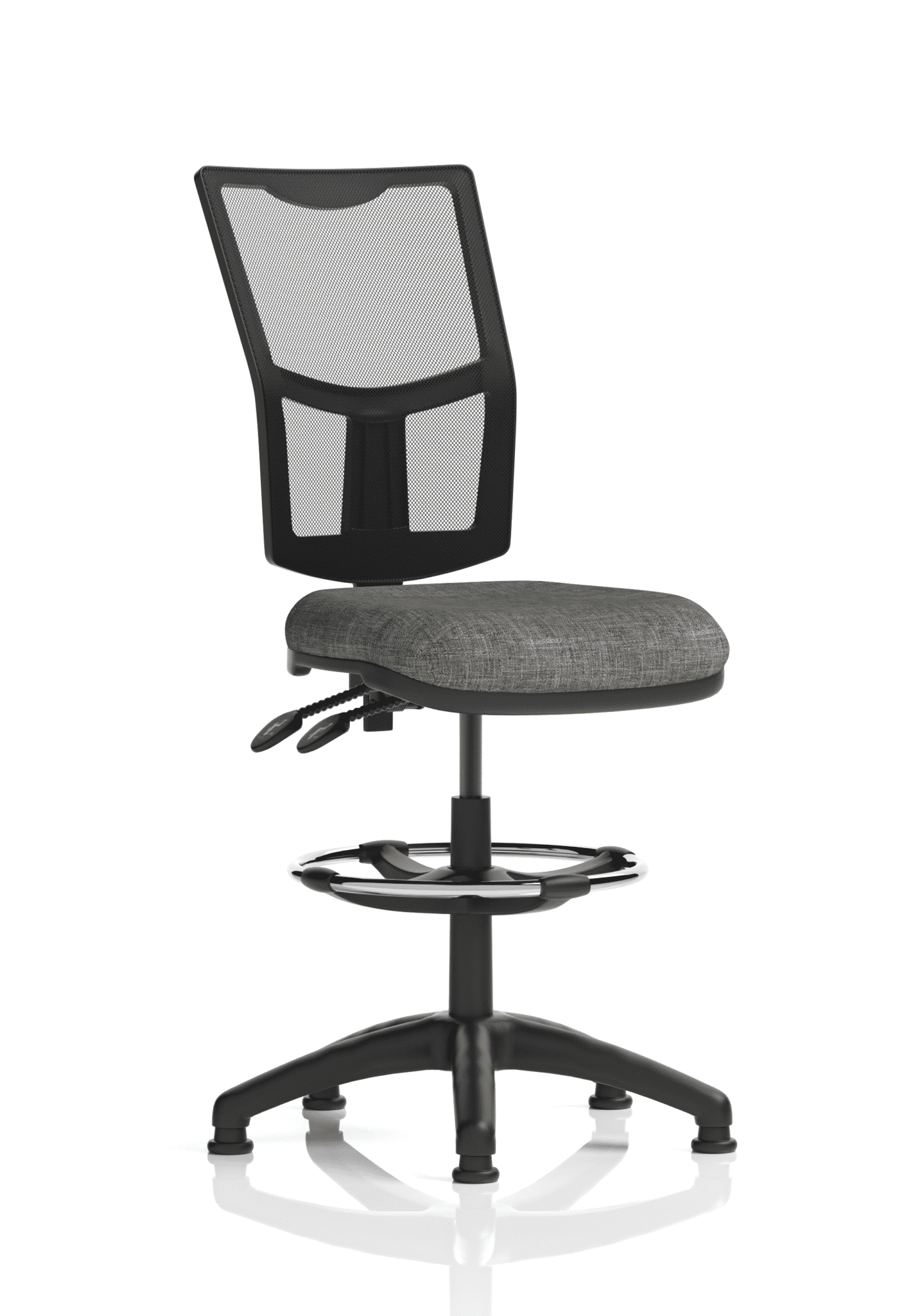Eclipse Plus II Medium Mesh Back Task Operator Office Chair - Image 42