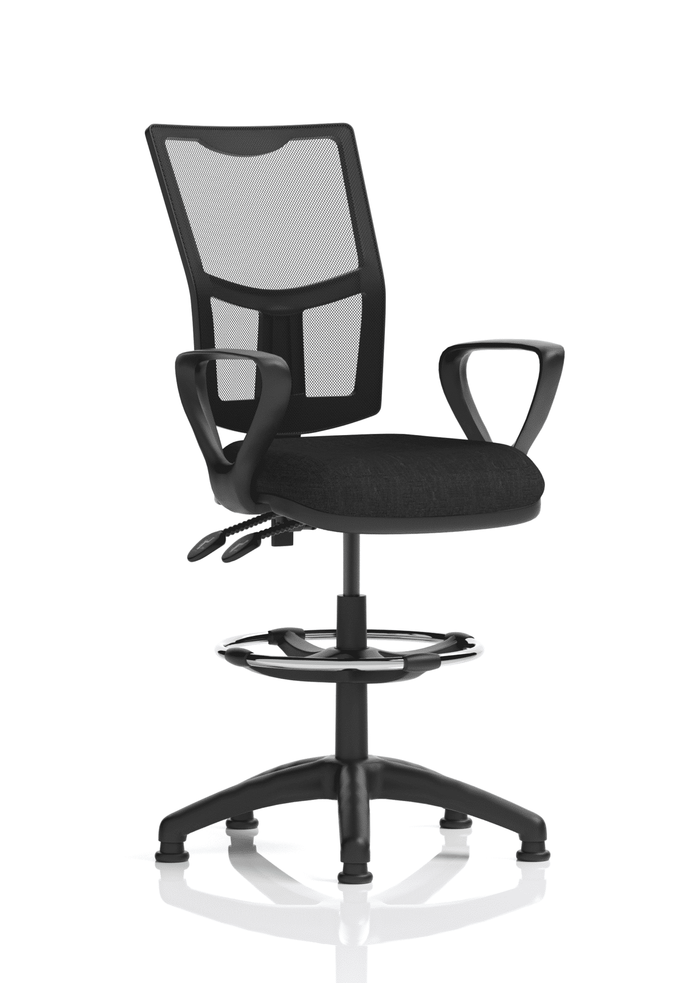 Eclipse Plus II Medium Mesh Back Task Operator Office Chair - Image 38