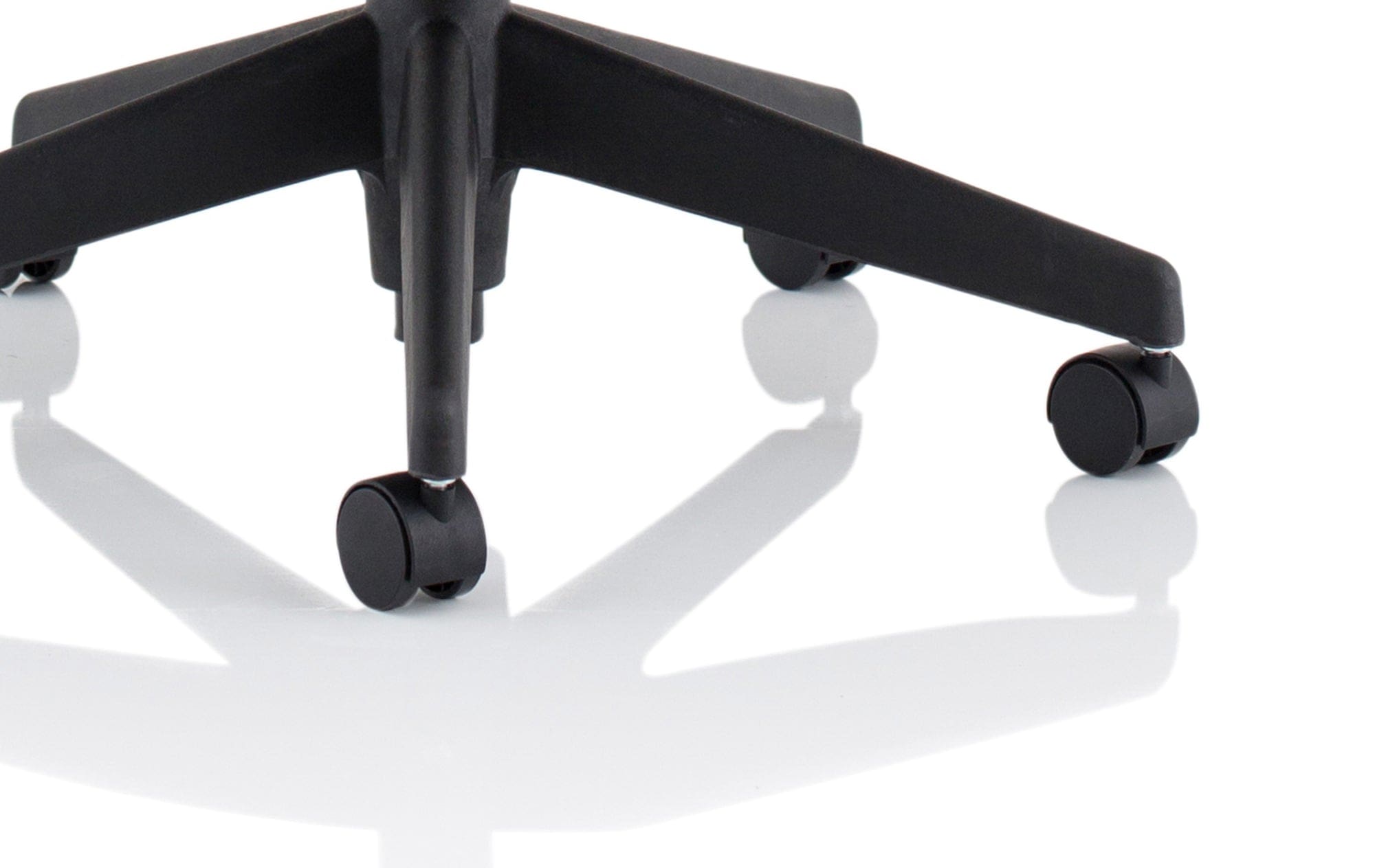 Denver High Mesh Back Black Task Operator Office Chair with Arms - Image 34