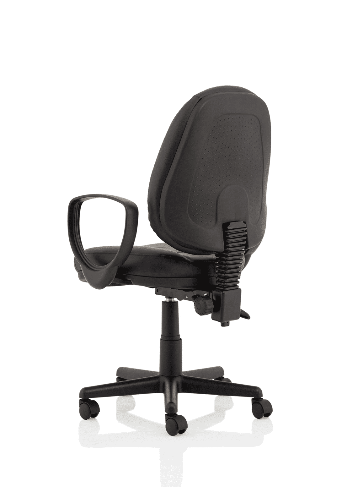 Jackson Medium Back Black Leather Task Operator Office Chair - Image 16