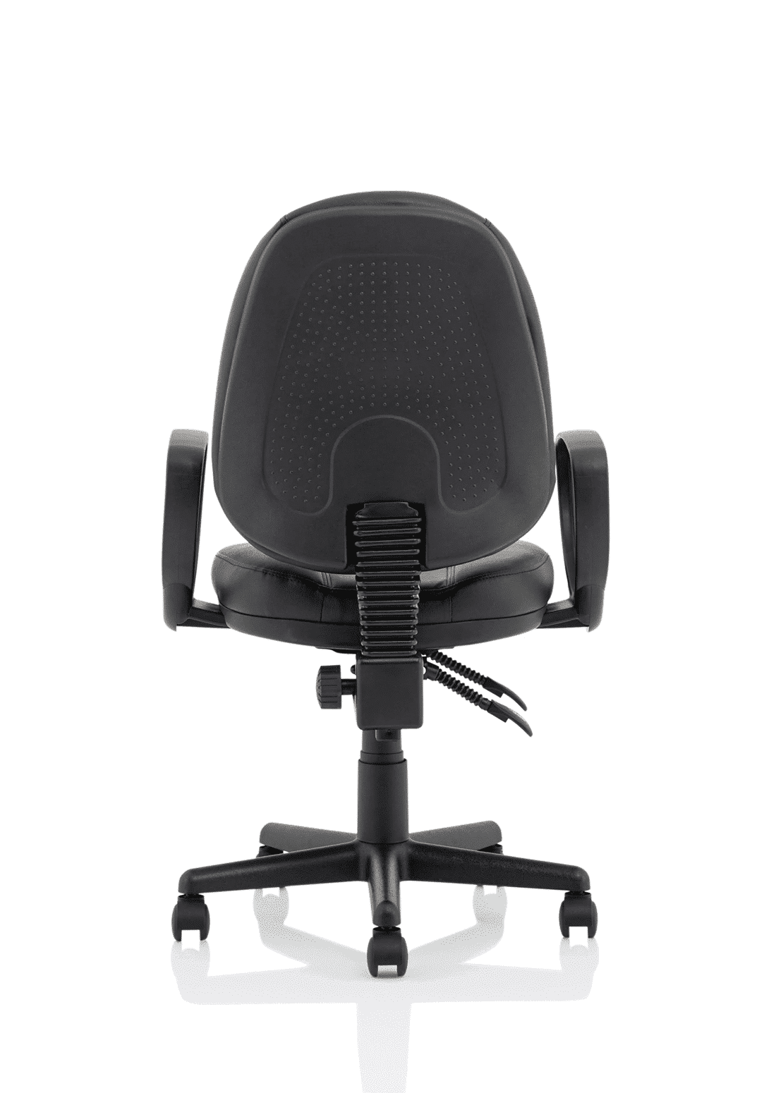 Jackson Medium Back Black Leather Task Operator Office Chair - Image 17