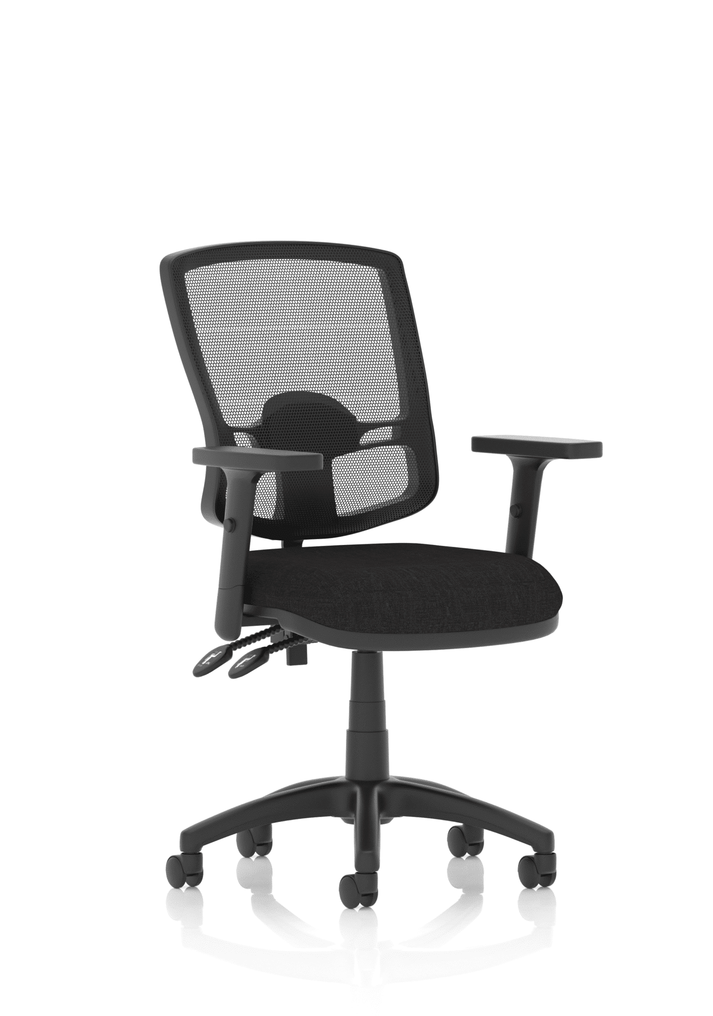 Eclipse Plus II Deluxe Mesh Back Task Operator Office Chair - Image 2