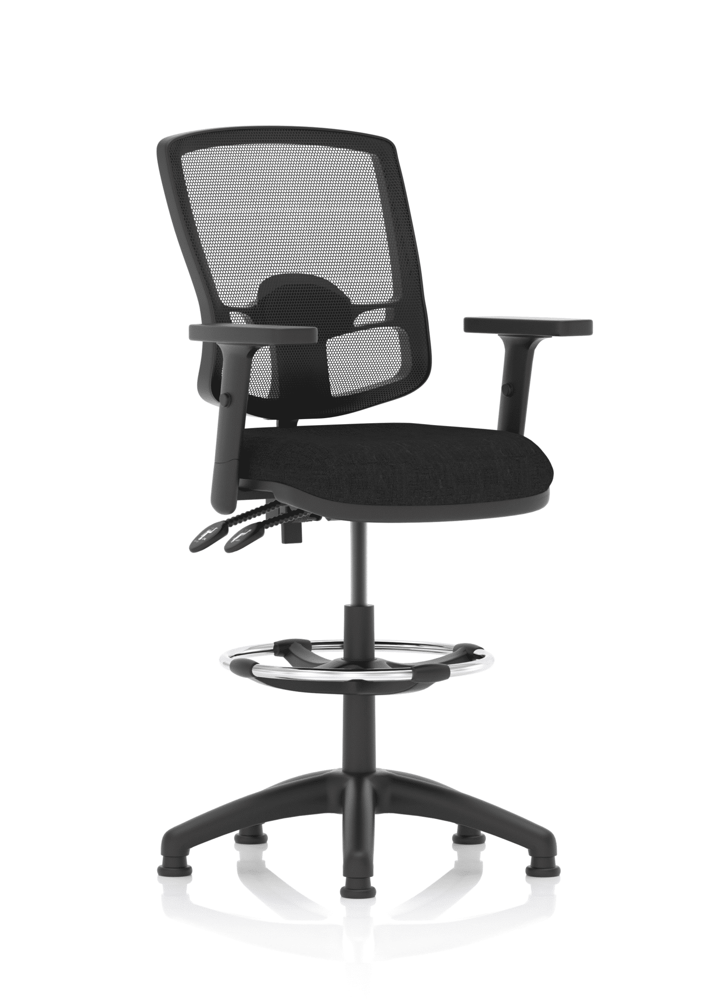 Eclipse Plus II Deluxe Mesh Back Task Operator Office Chair - Image 3
