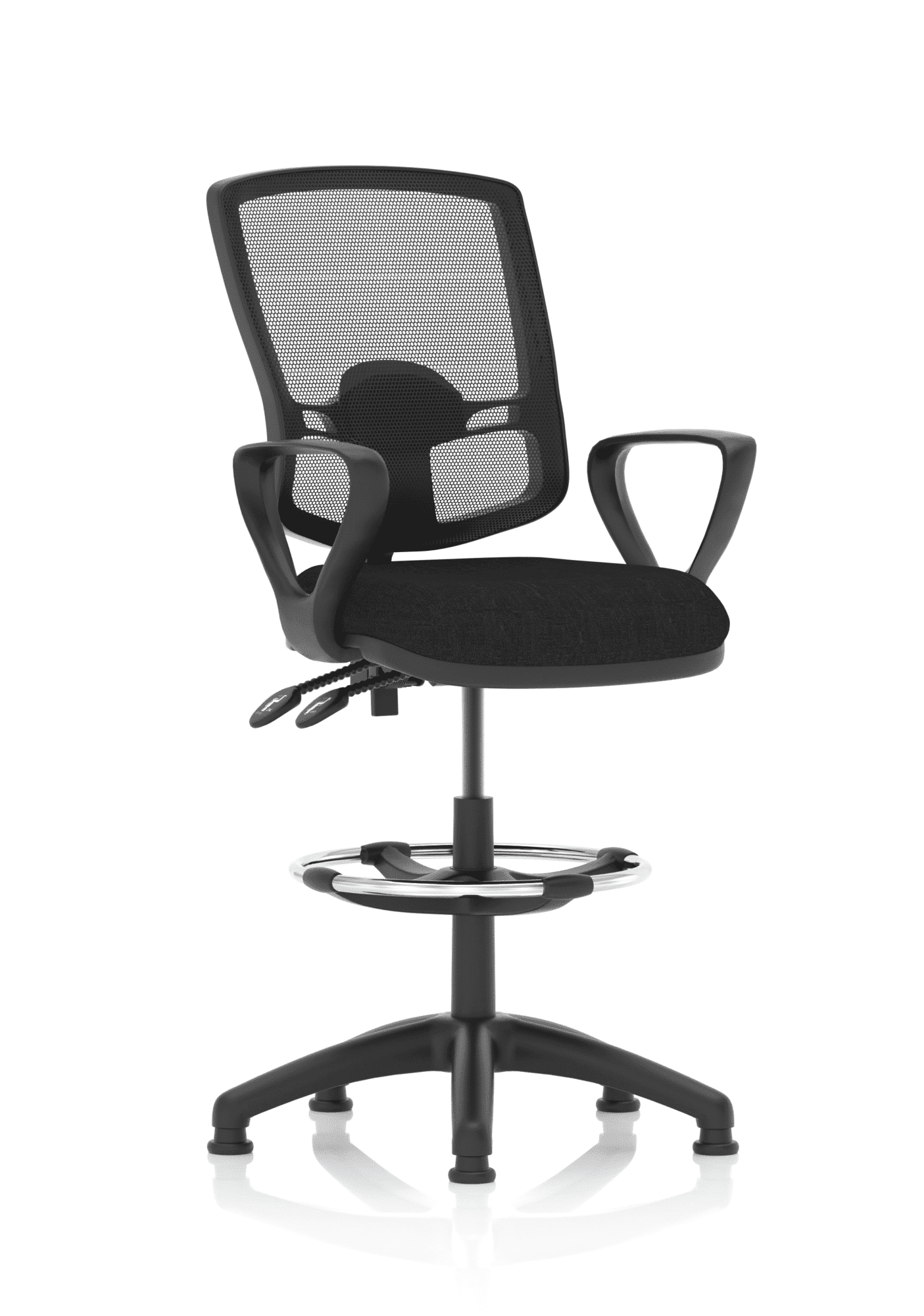 Eclipse Plus II Deluxe Mesh Back Task Operator Office Chair - Image 6
