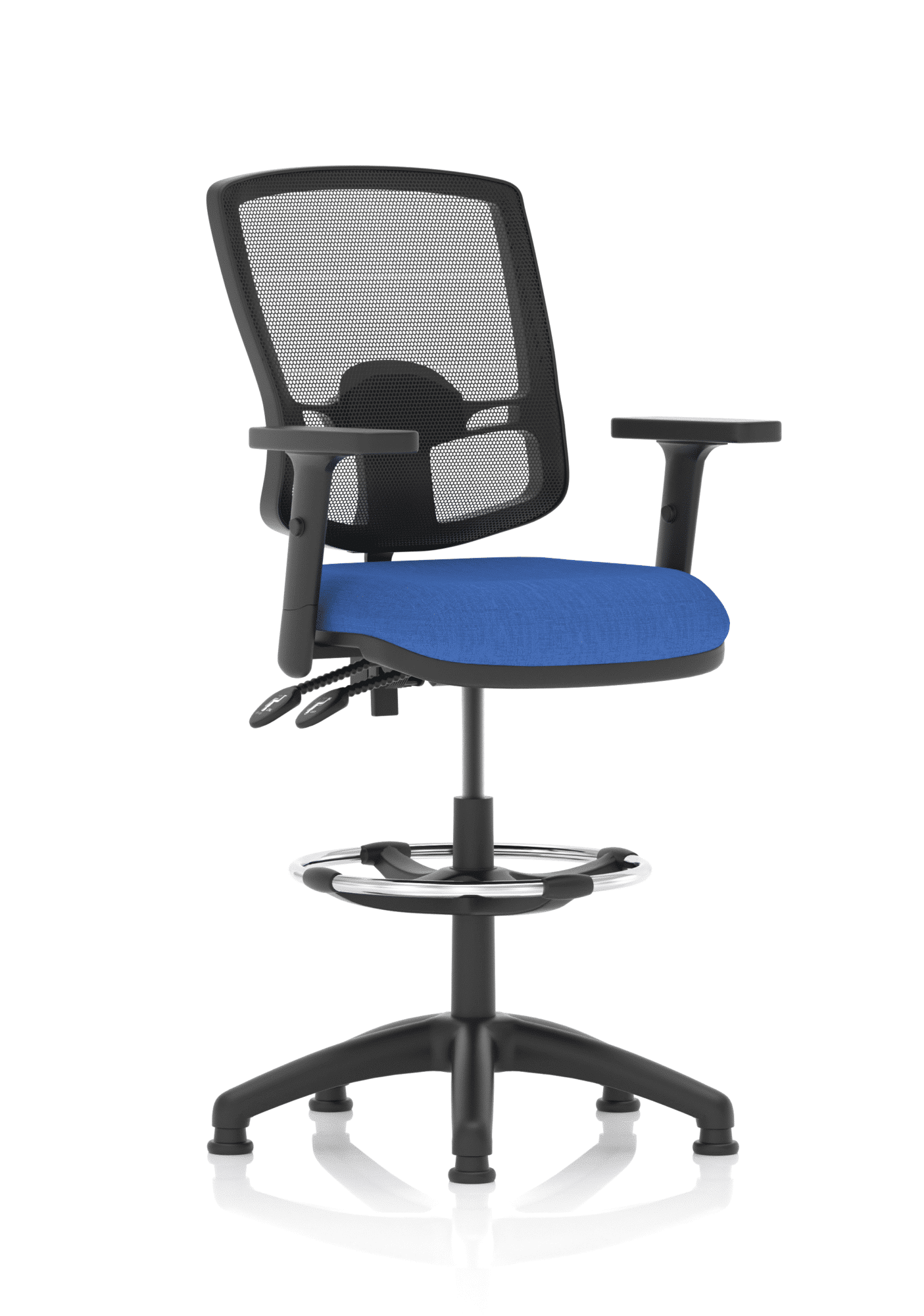 Eclipse Plus II Deluxe Mesh Back Task Operator Office Chair - Image 9