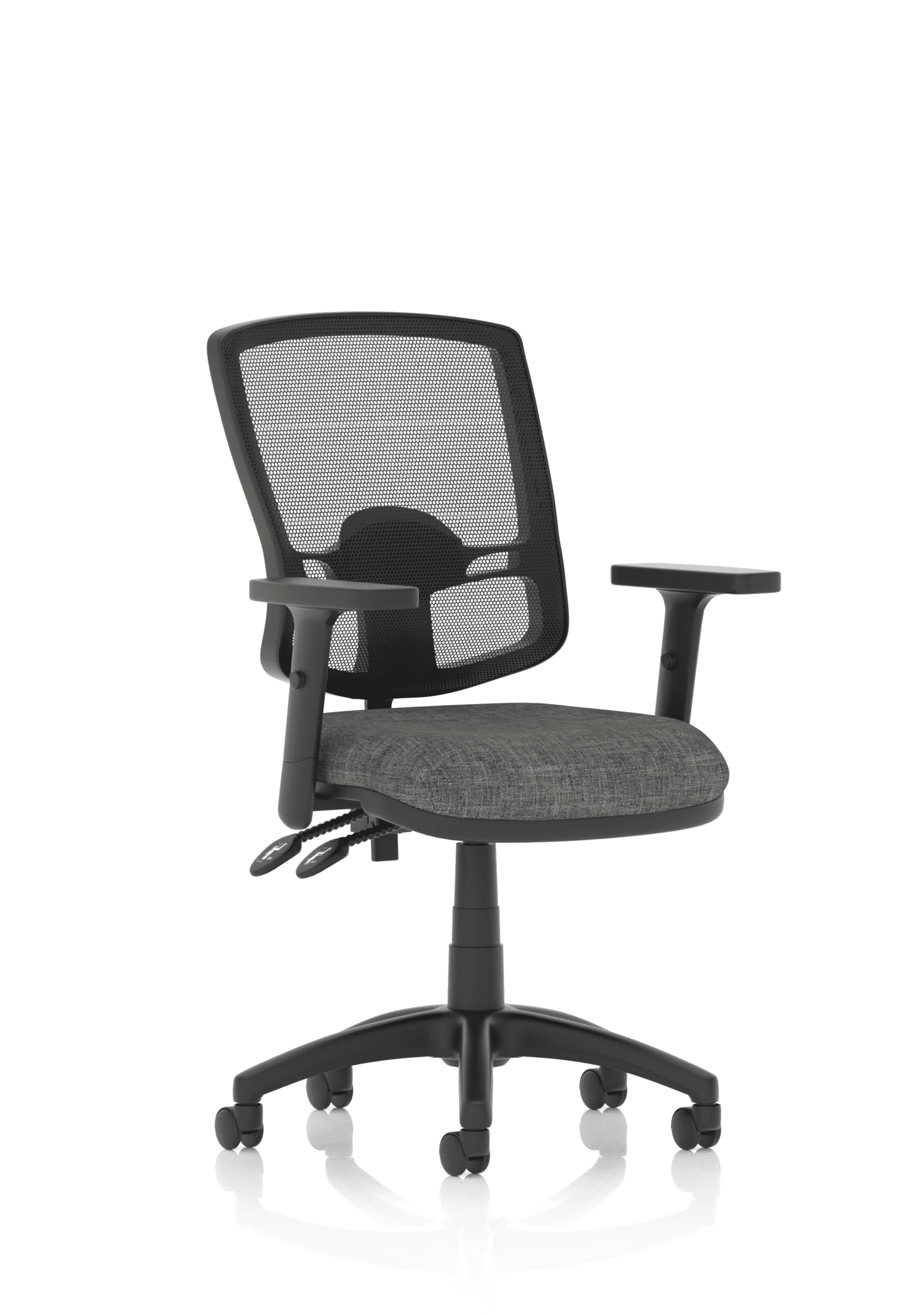 Eclipse Plus II Deluxe Mesh Back Task Operator Office Chair - Image 14