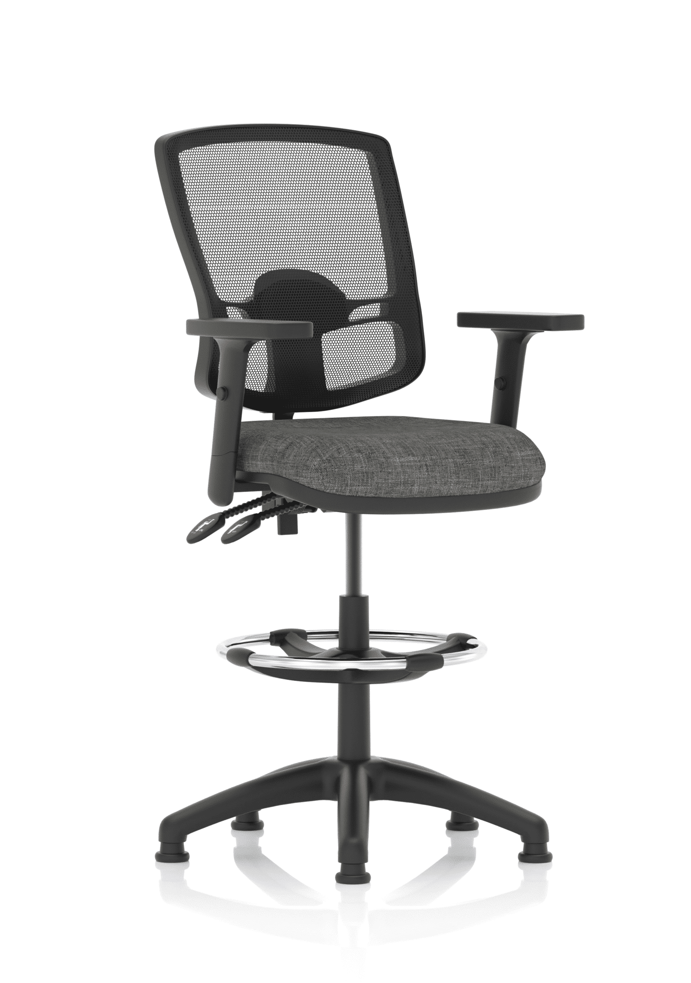 Eclipse Plus II Deluxe Mesh Back Task Operator Office Chair - Image 15