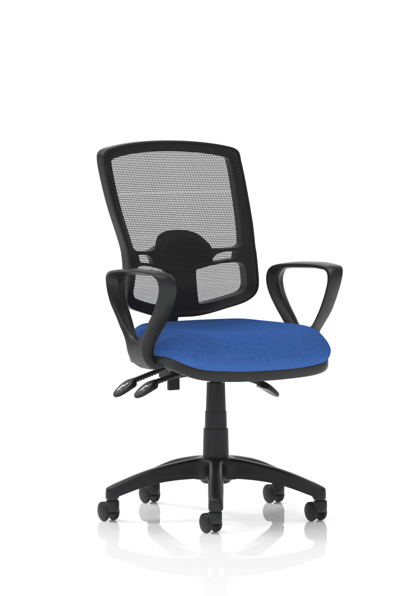 Eclipse Plus III Deluxe Medium Mesh Back Task Operator Office Chair - Image 6