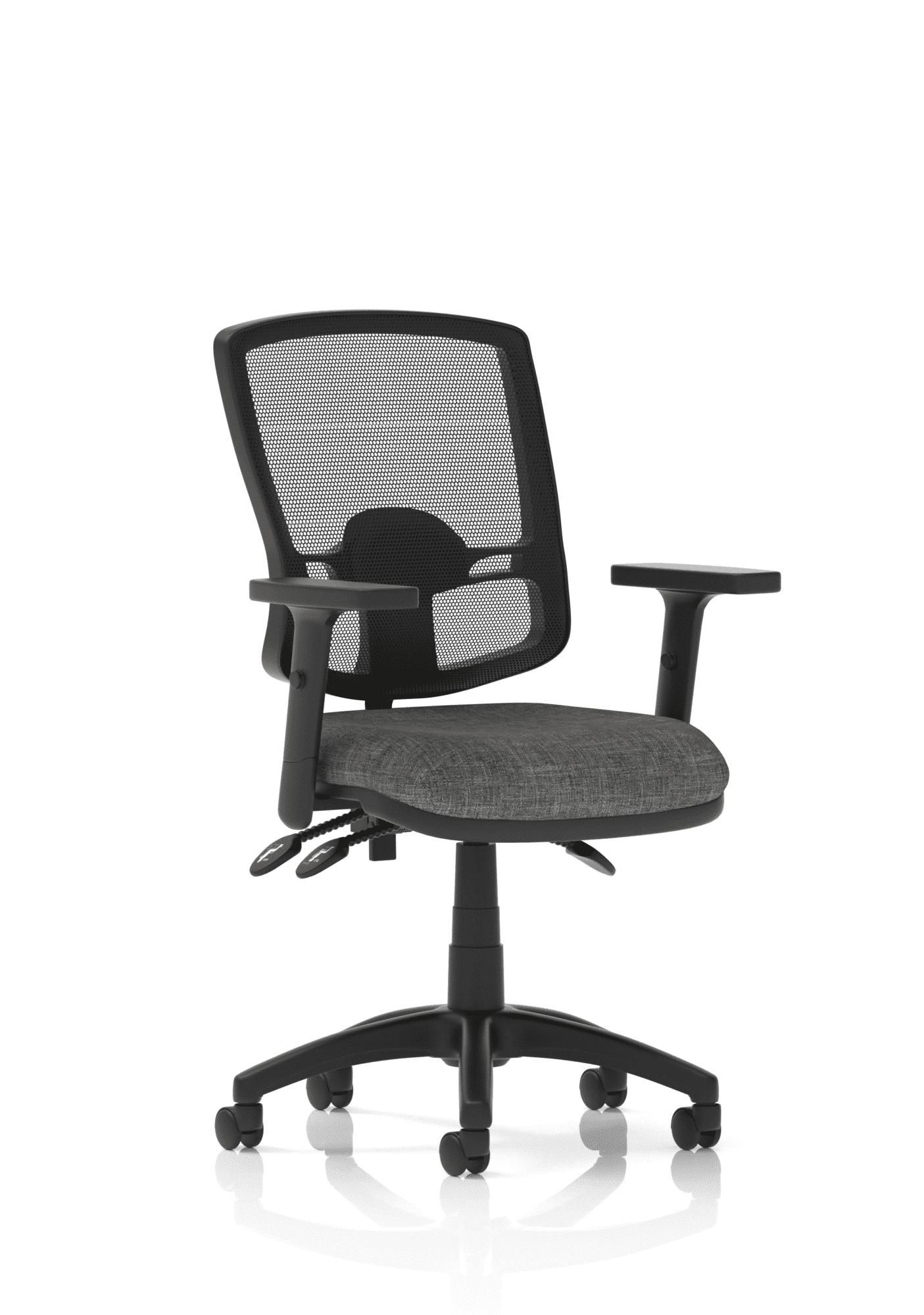 Eclipse Plus III Deluxe Medium Mesh Back Task Operator Office Chair - Image 8