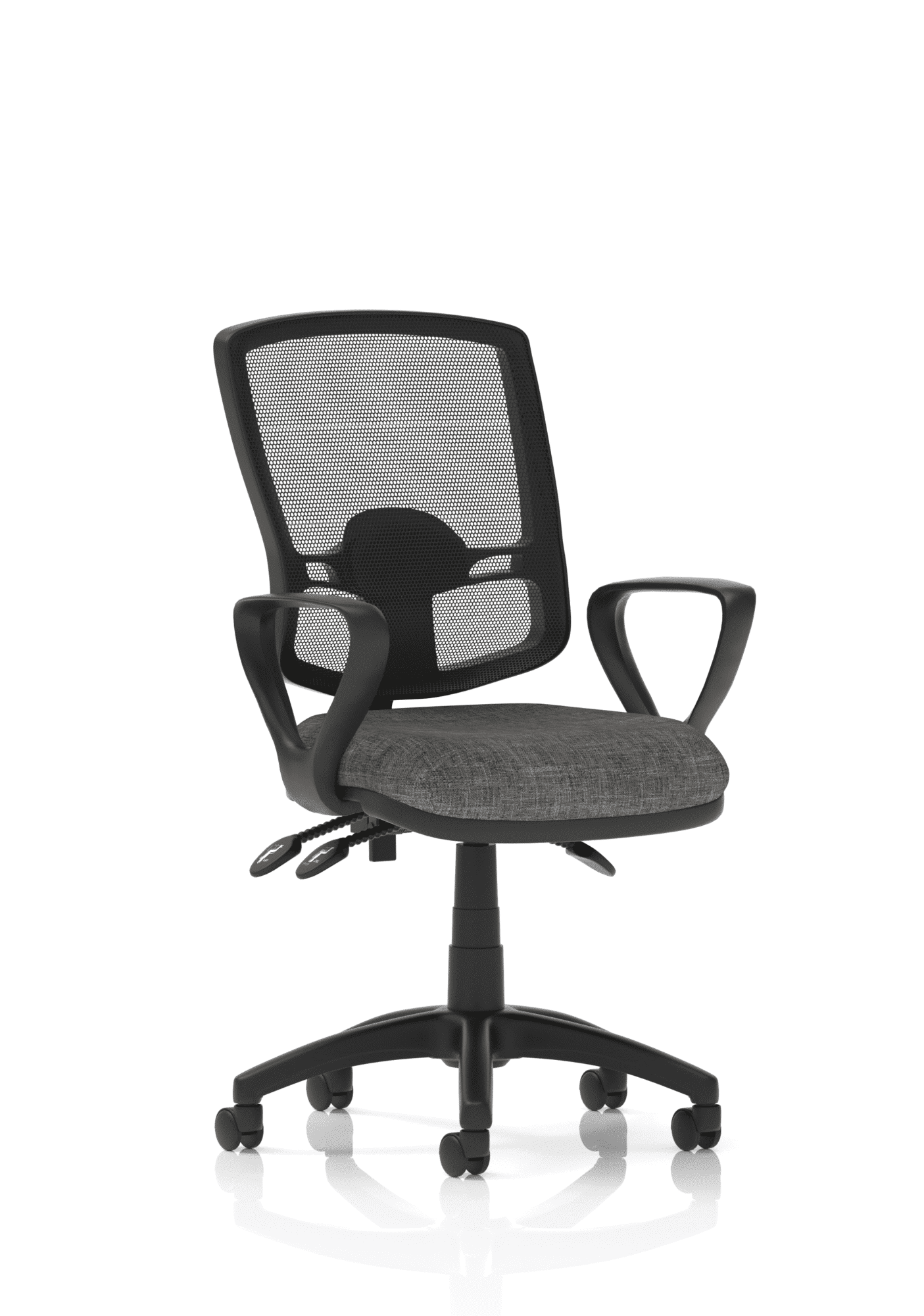 Eclipse Plus III Deluxe Medium Mesh Back Task Operator Office Chair - Image 9