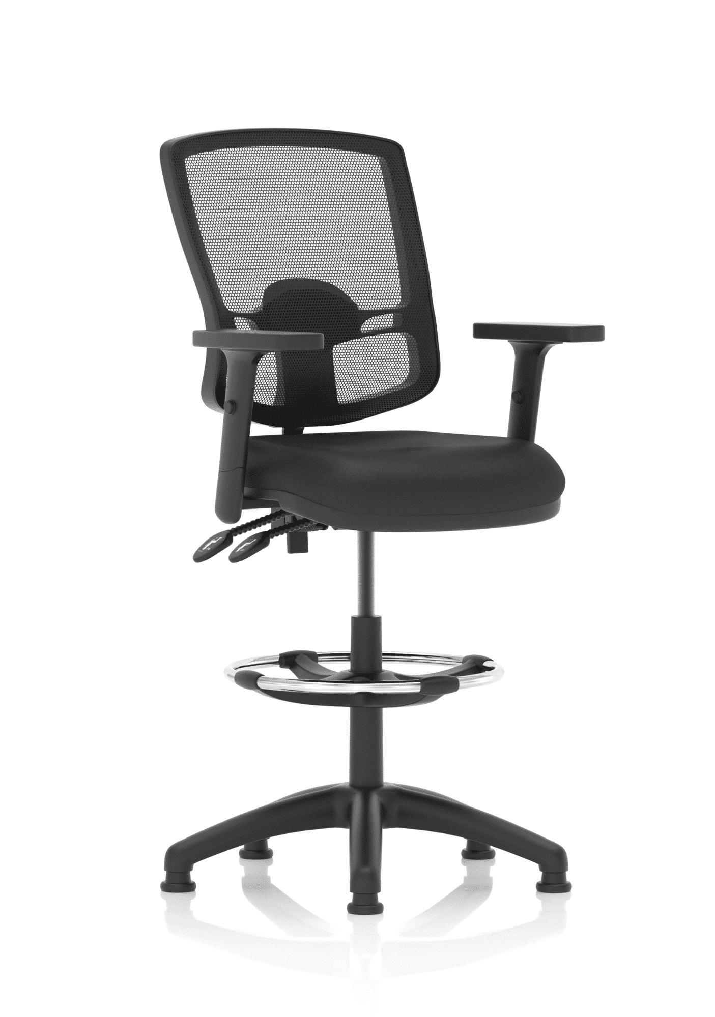 Eclipse Plus II Deluxe Mesh Back Task Operator Office Chair - Image 21