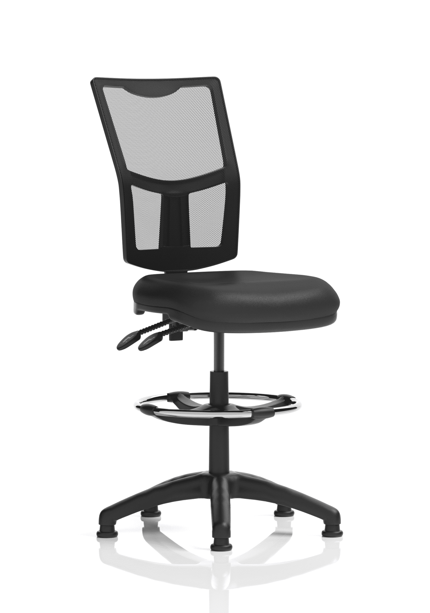 Eclipse Plus II Medium Mesh Back Task Operator Office Chair - Image 45