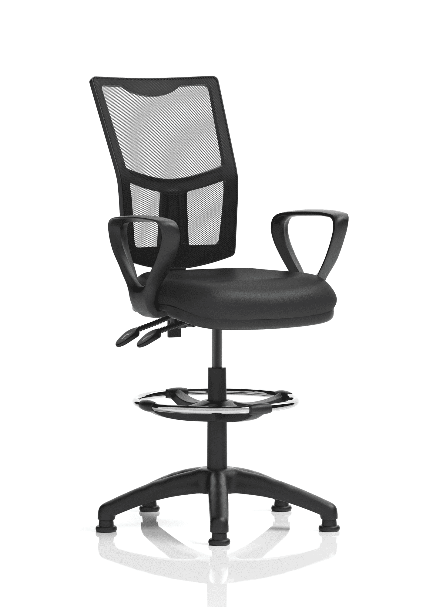 Eclipse Plus II Medium Mesh Back Task Operator Office Chair - Image 48
