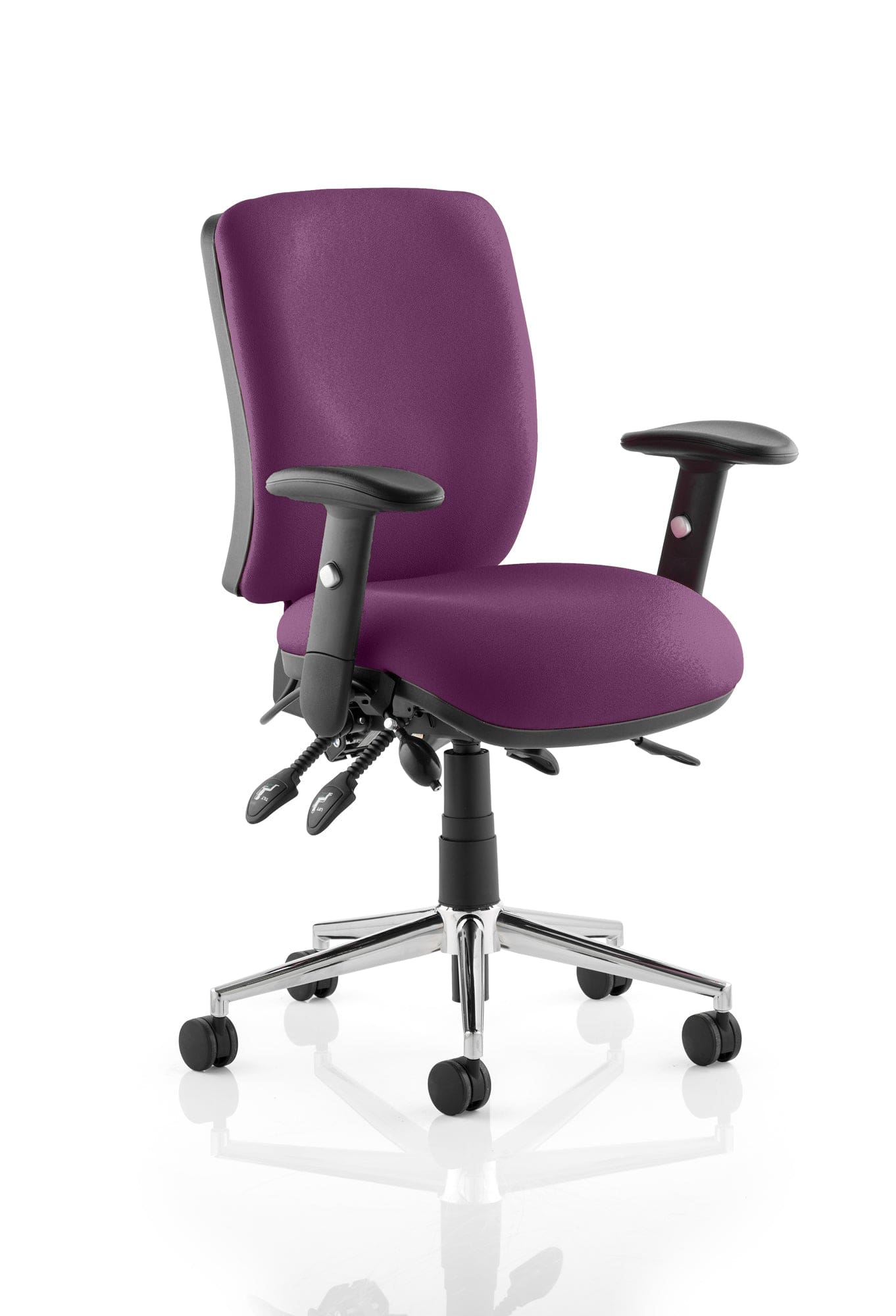 Chiro Medium Back Task Operator Office Chair - Image 56