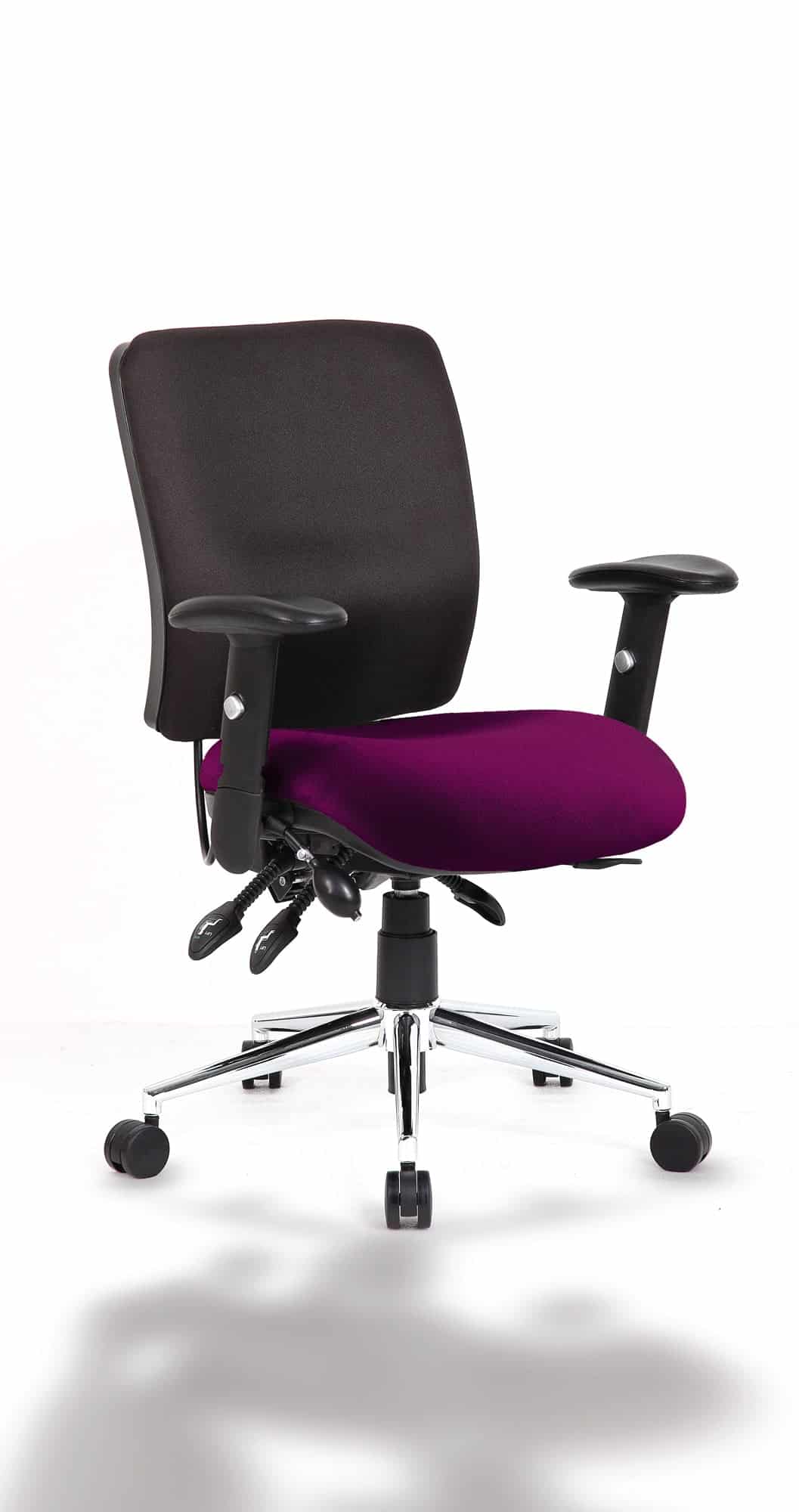 Chiro Medium Back Task Operator Office Chair - Image 48