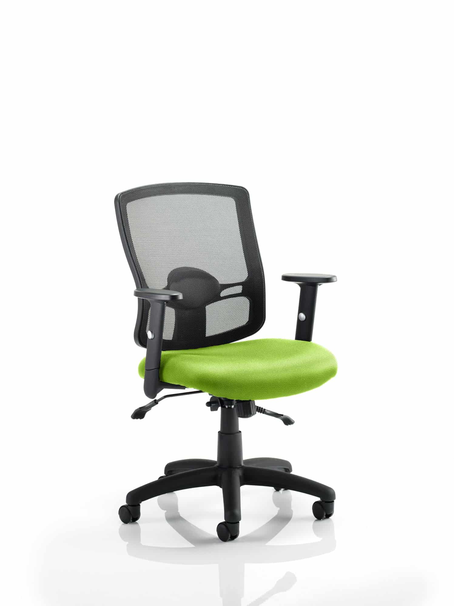 Portland II Medium Mesh Back Task Operator Office Chair with Arms - Image 16