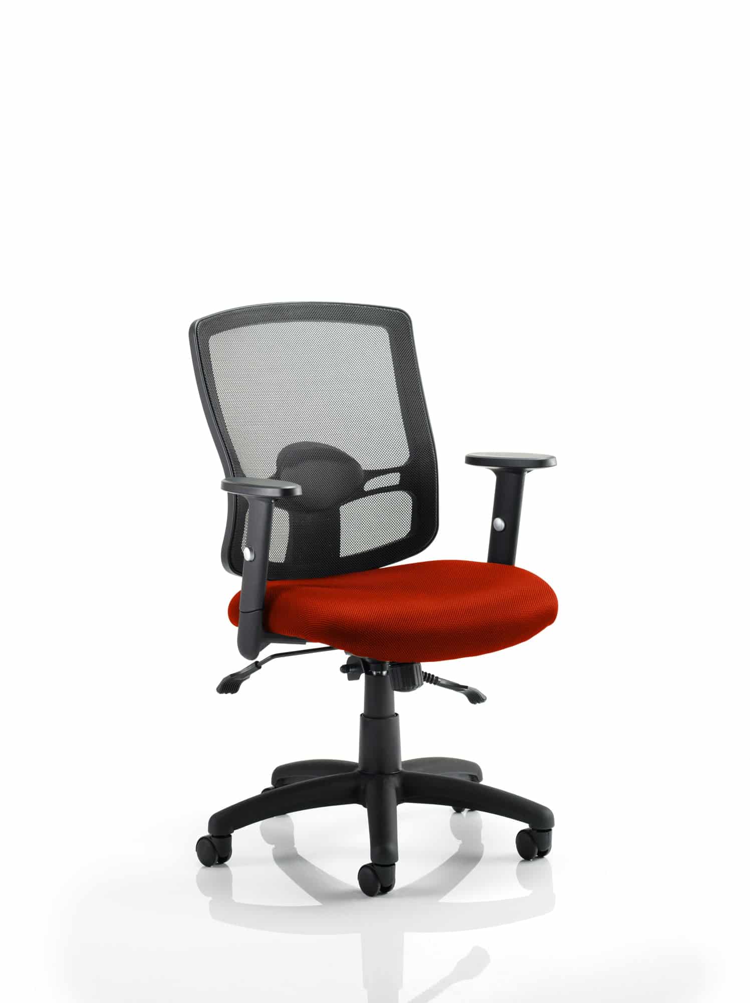 Portland II Medium Mesh Back Task Operator Office Chair with Arms - Image 19