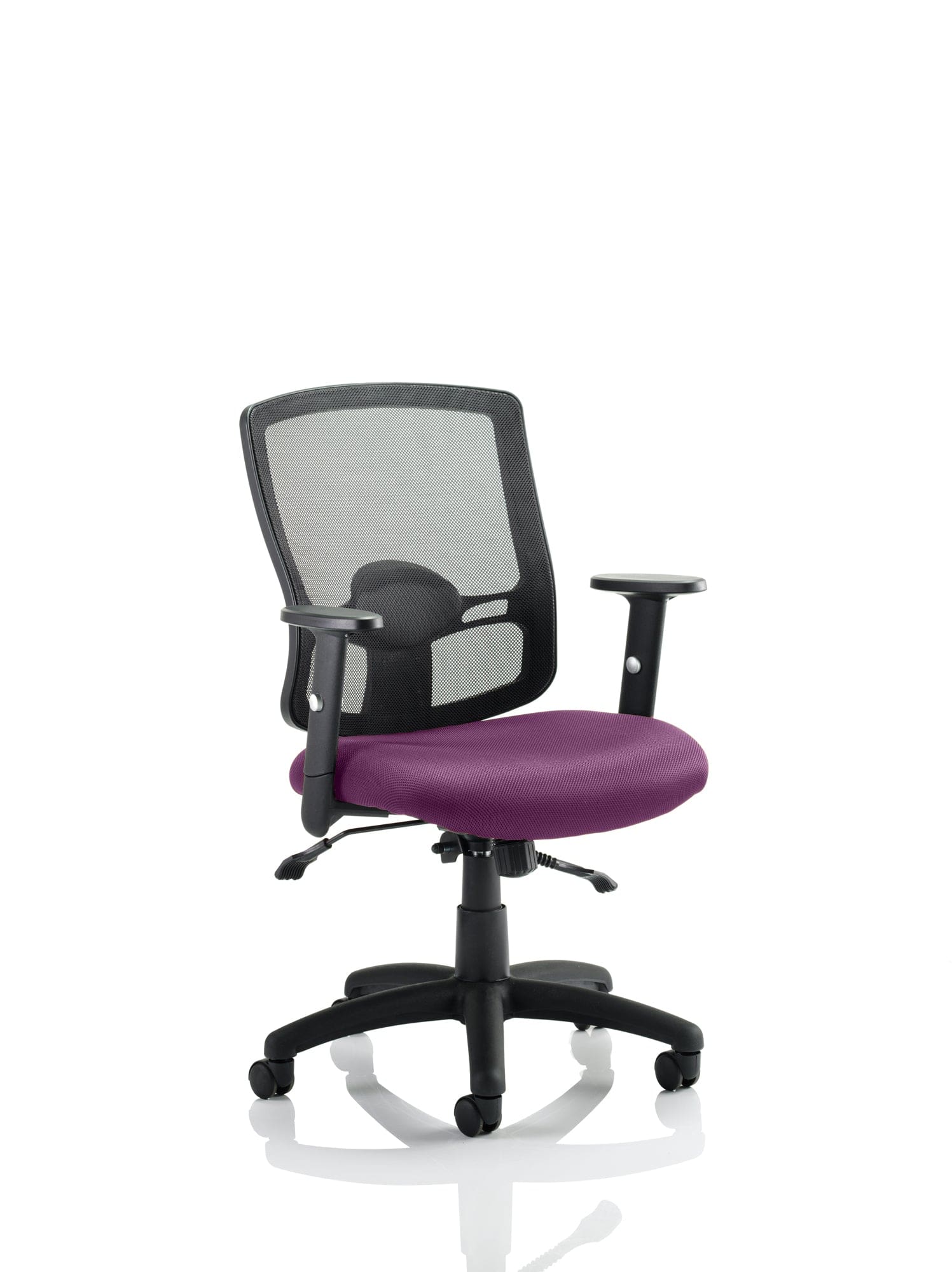 Portland II Medium Mesh Back Task Operator Office Chair with Arms - Image 20