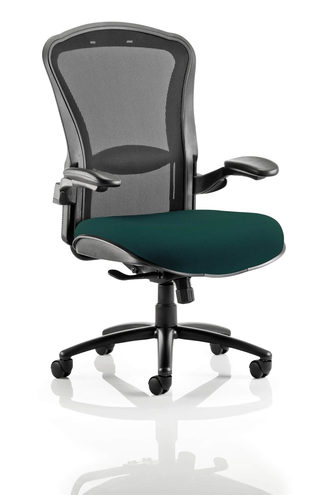 Houston High Mesh Back Heavy Duty Task Operator Office Chair with Arms - Image 9