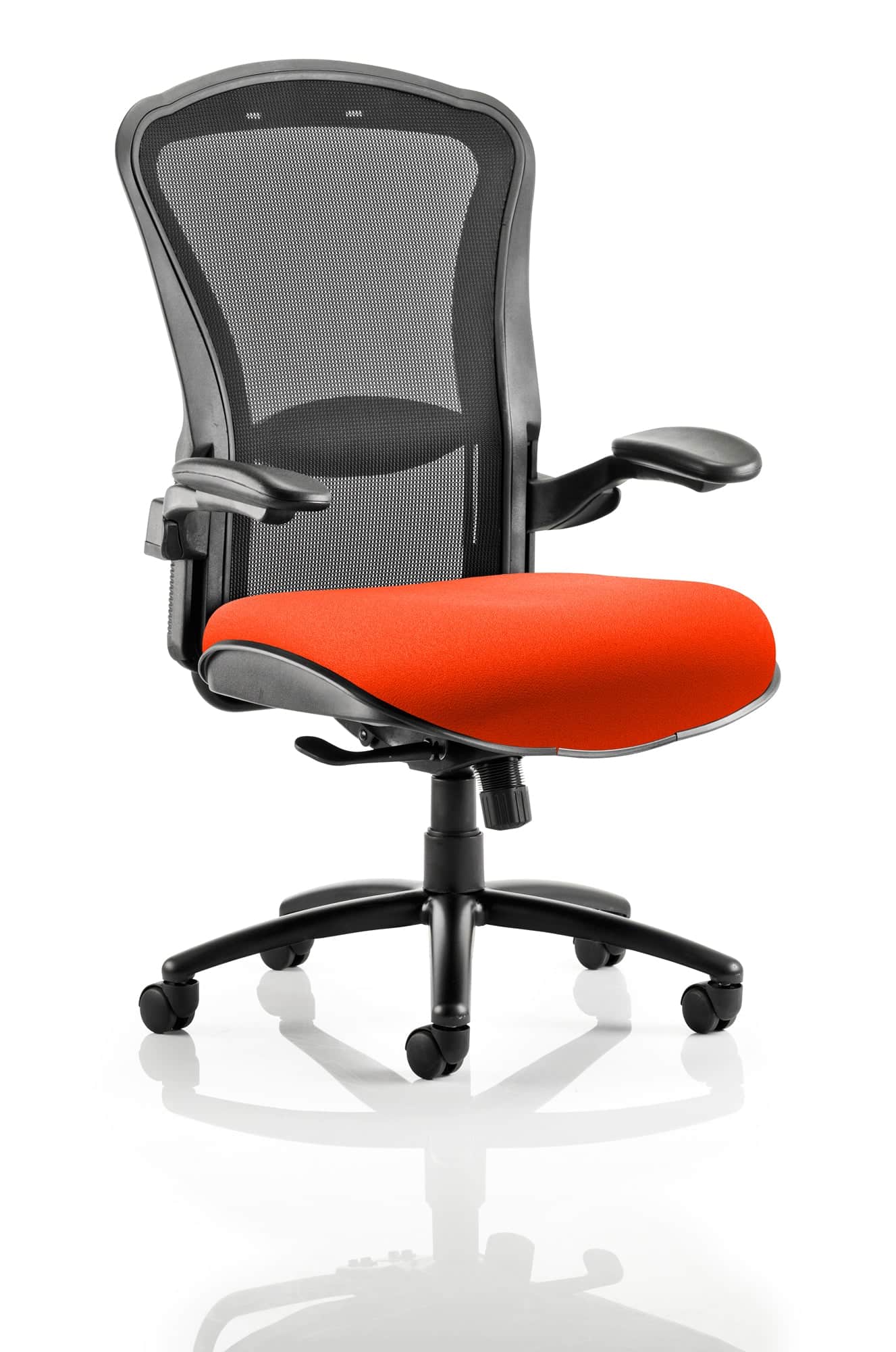 Houston High Mesh Back Heavy Duty Task Operator Office Chair with Arms - Image 13